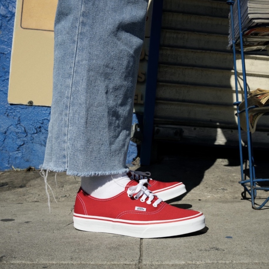Vans Authentic White, Vans ComfyCush Old Skool Black True white 착용 스타일 - 7