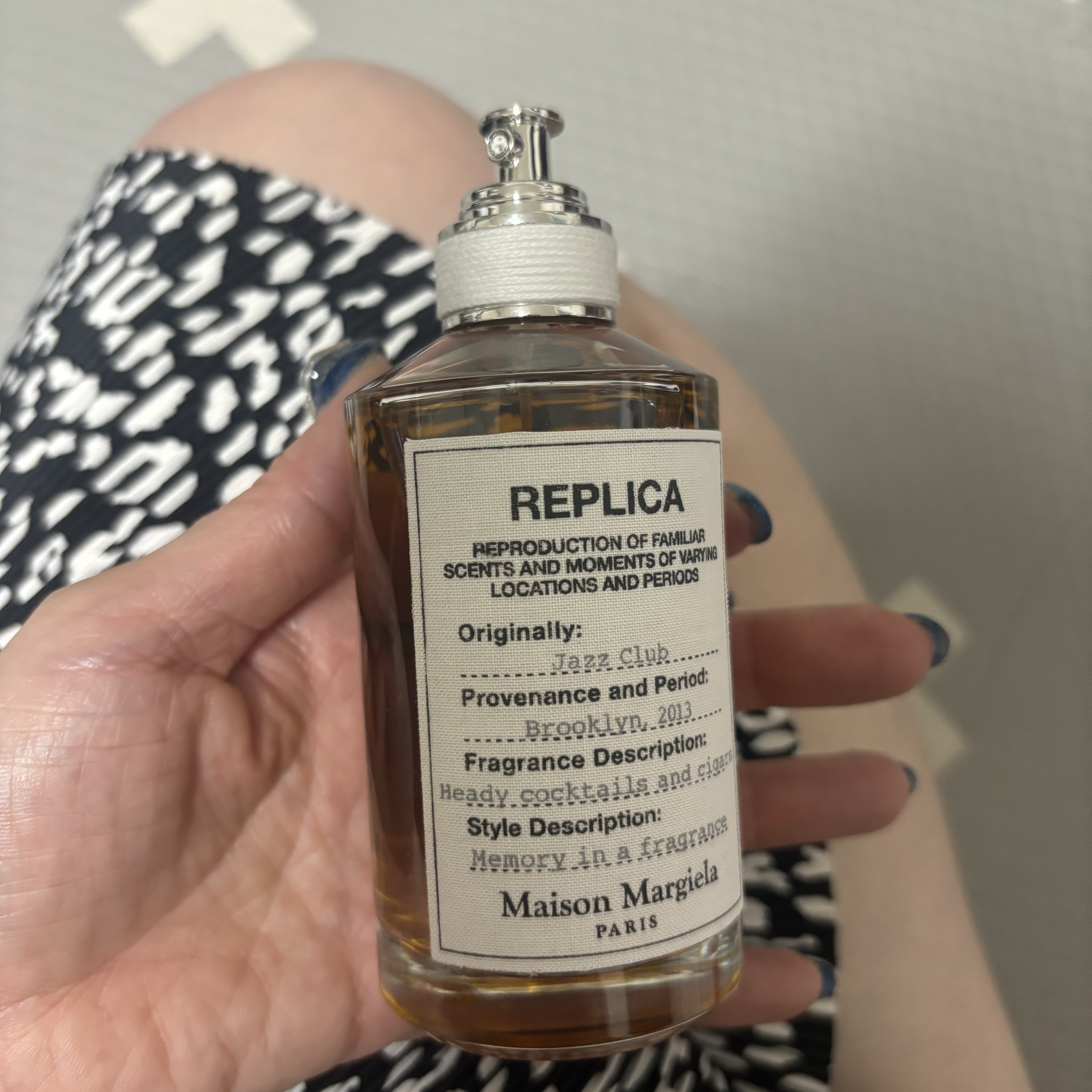 Maison Margiela Replica Jazz Club Eau De Toilette 100ml 착용 스타일