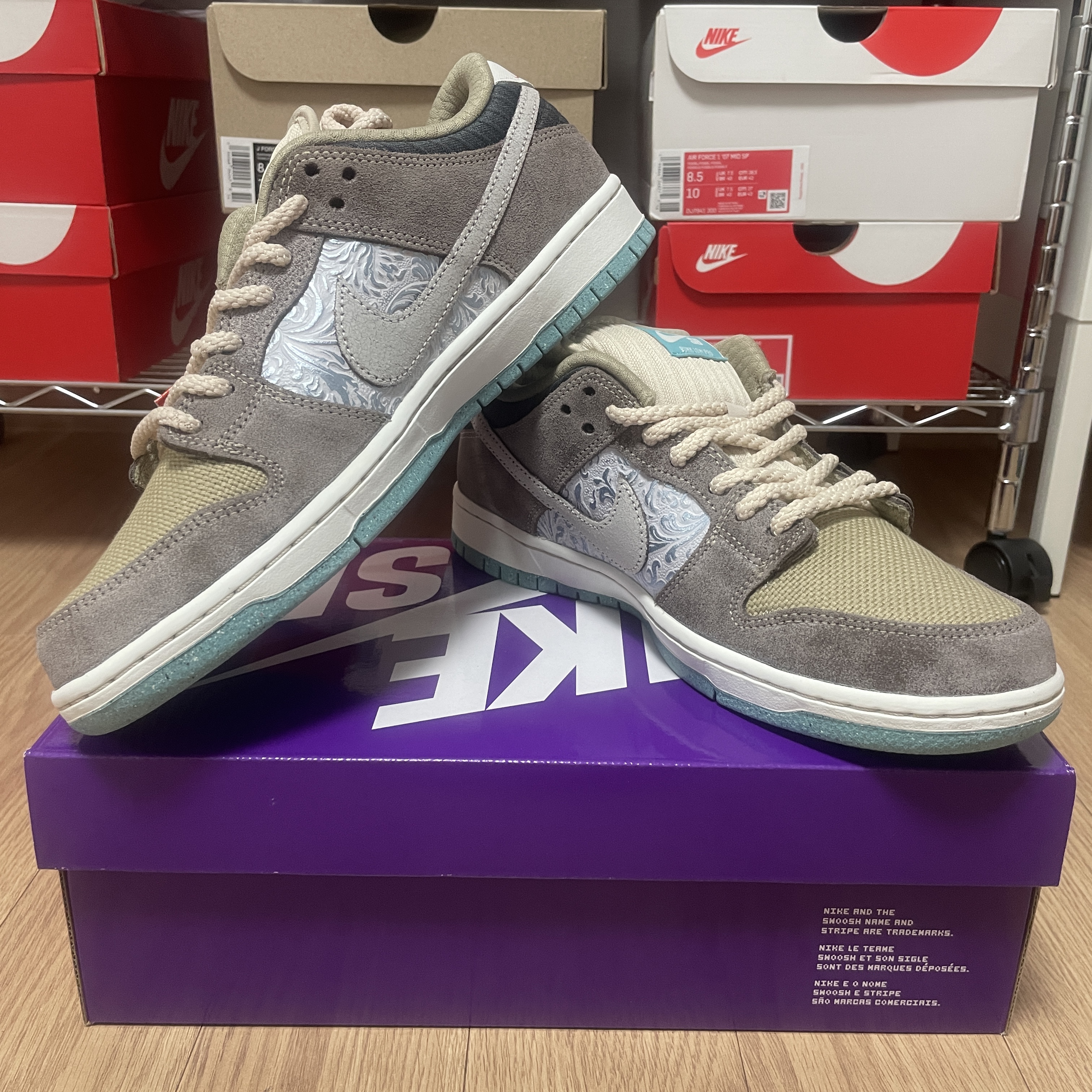 Nike SB Dunk Low Pro Big Money Saving 착용 스타일