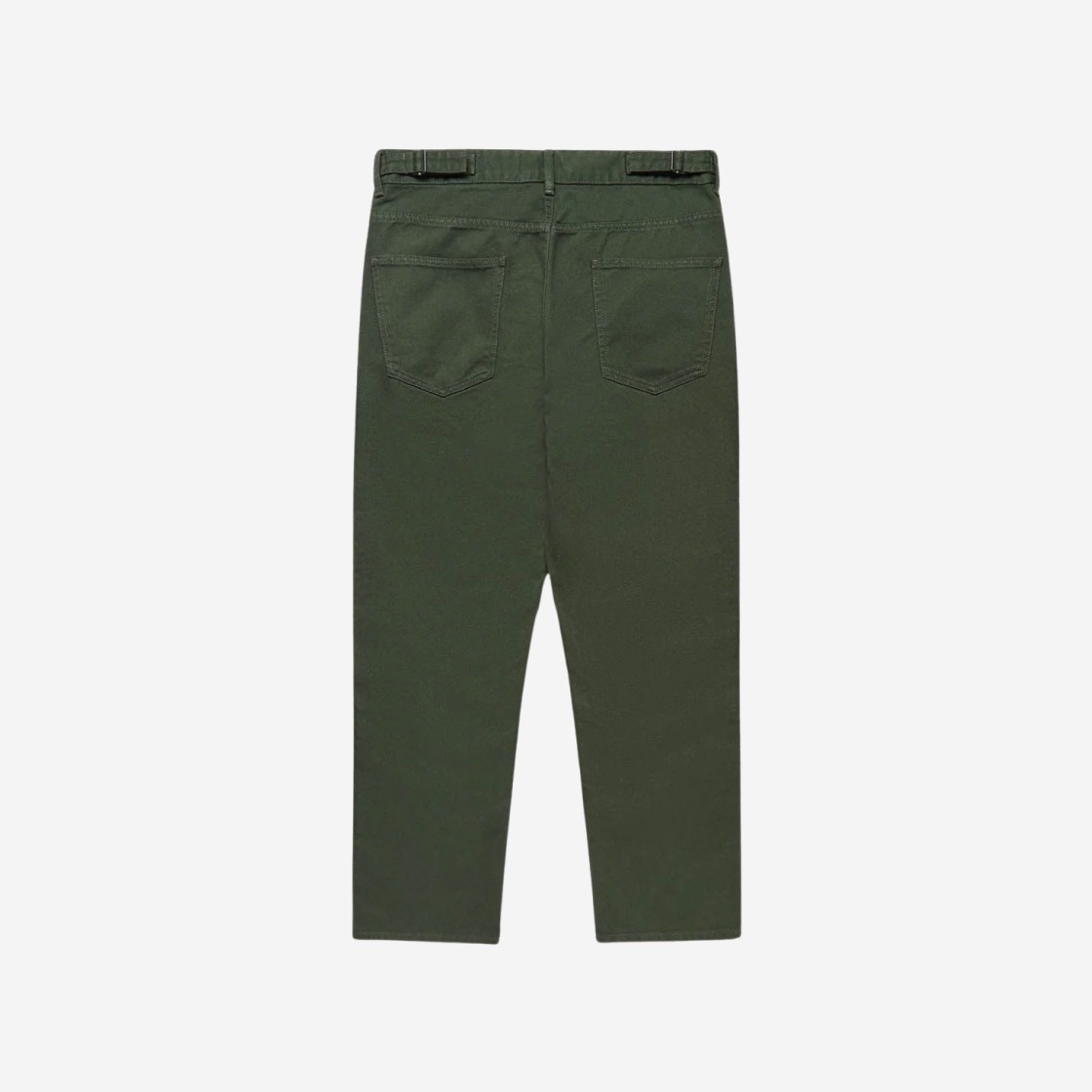 Lemaire Curved 5 Pocket Pants Green 상세 이미지 2