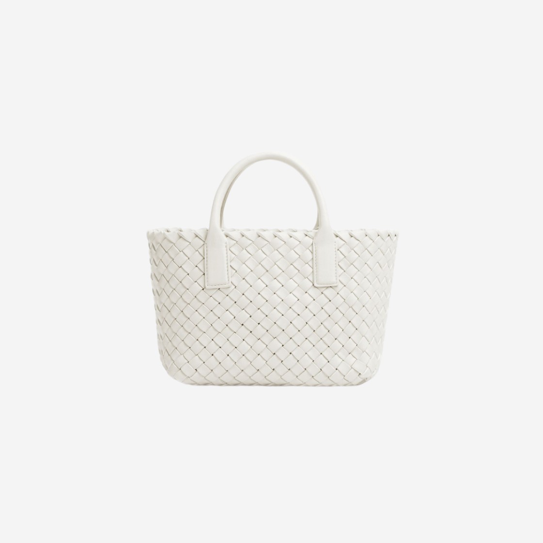 Bottega Veneta Mini Cabat White 상세 이미지 1