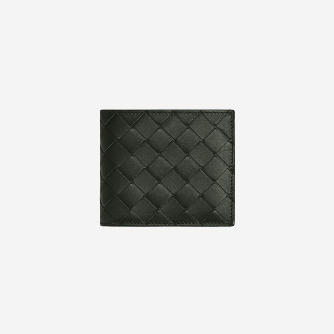 Bottega Veneta Bi-Fold Wallet with Coin Purse Dark Green 상세 이미지 1