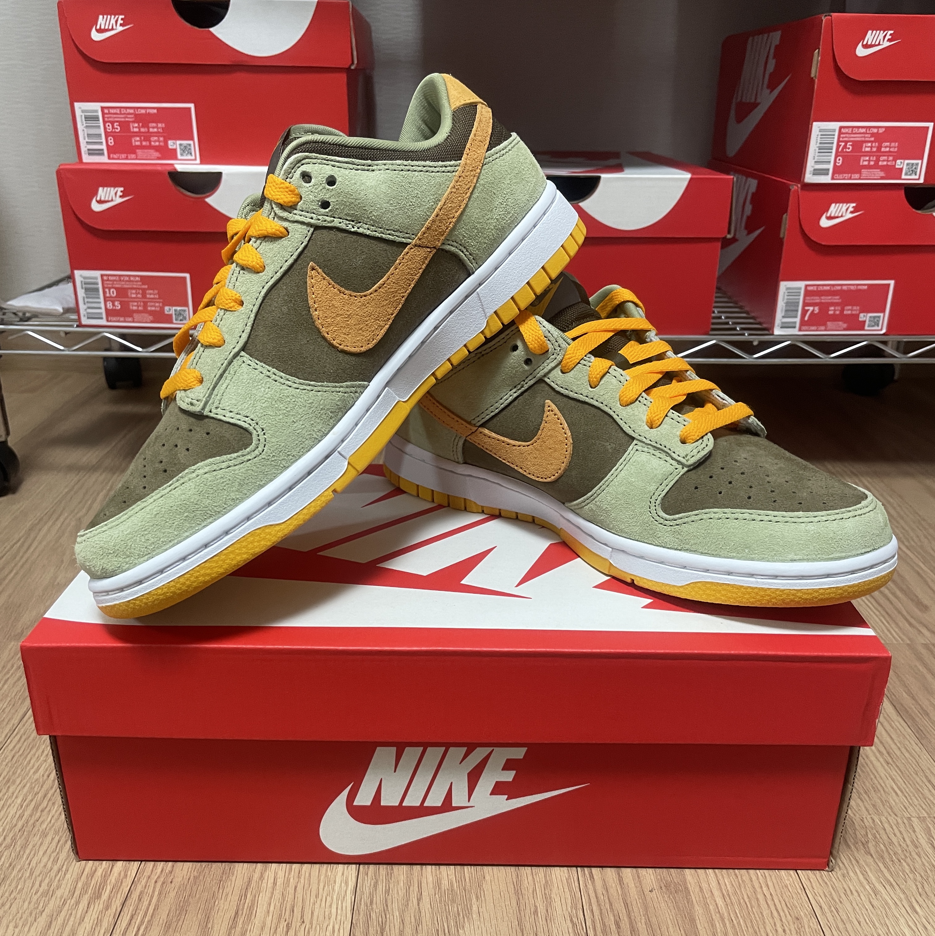 Nike Dunk Low SE Dusty Olive 착용 스타일