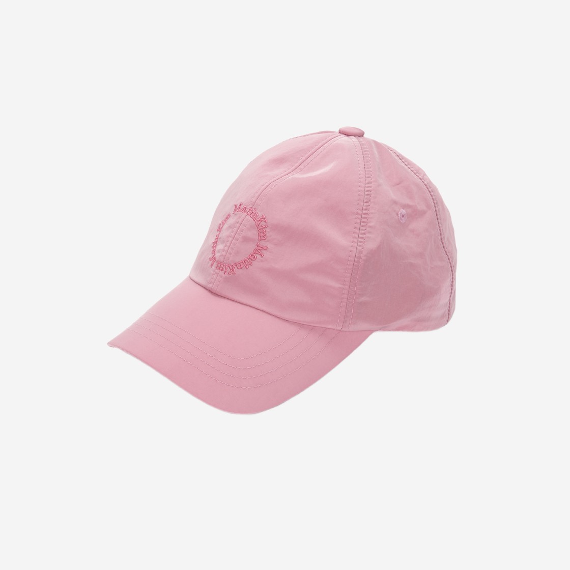 Matin Kim Glossy Crisp Logo Ball Cap Pink 상세 이미지 1