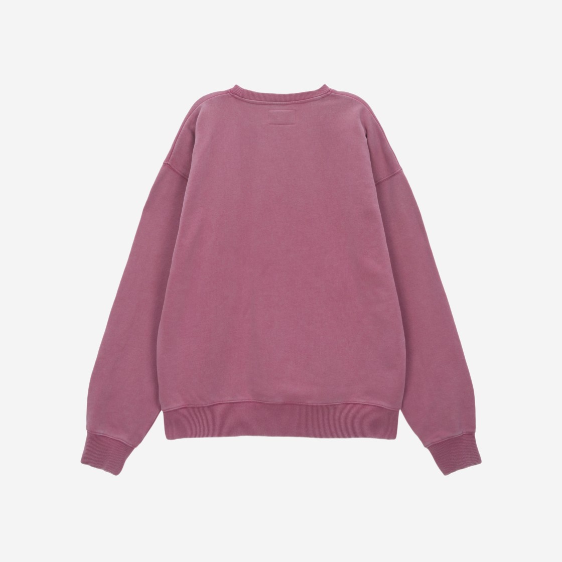 (W) Matin Kim Pigment Dying Logo Sweatshirt Pink 상세 이미지 2