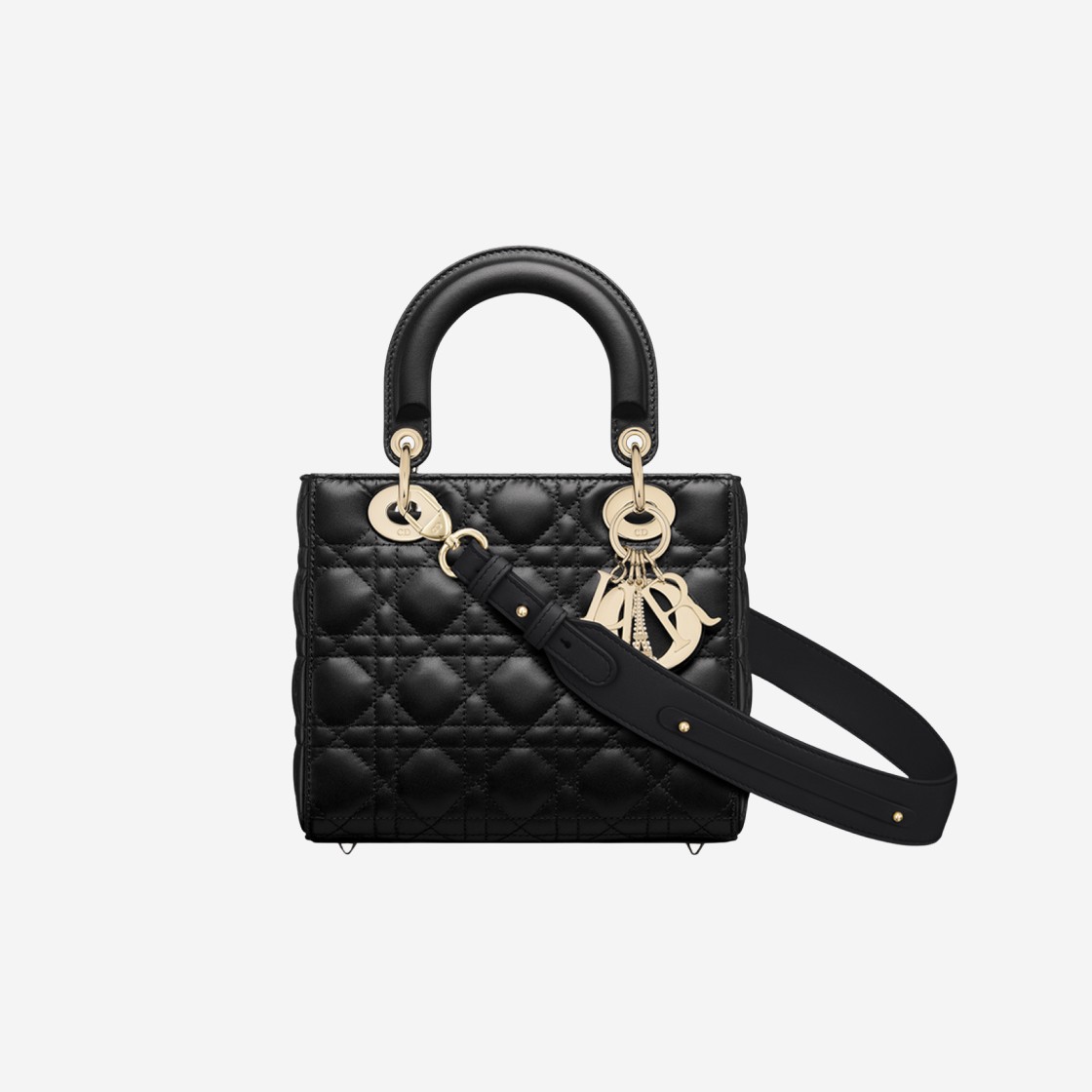 Dior Small Lady Bag My ABCDior Cannage Lambskin Black 상세 이미지 1