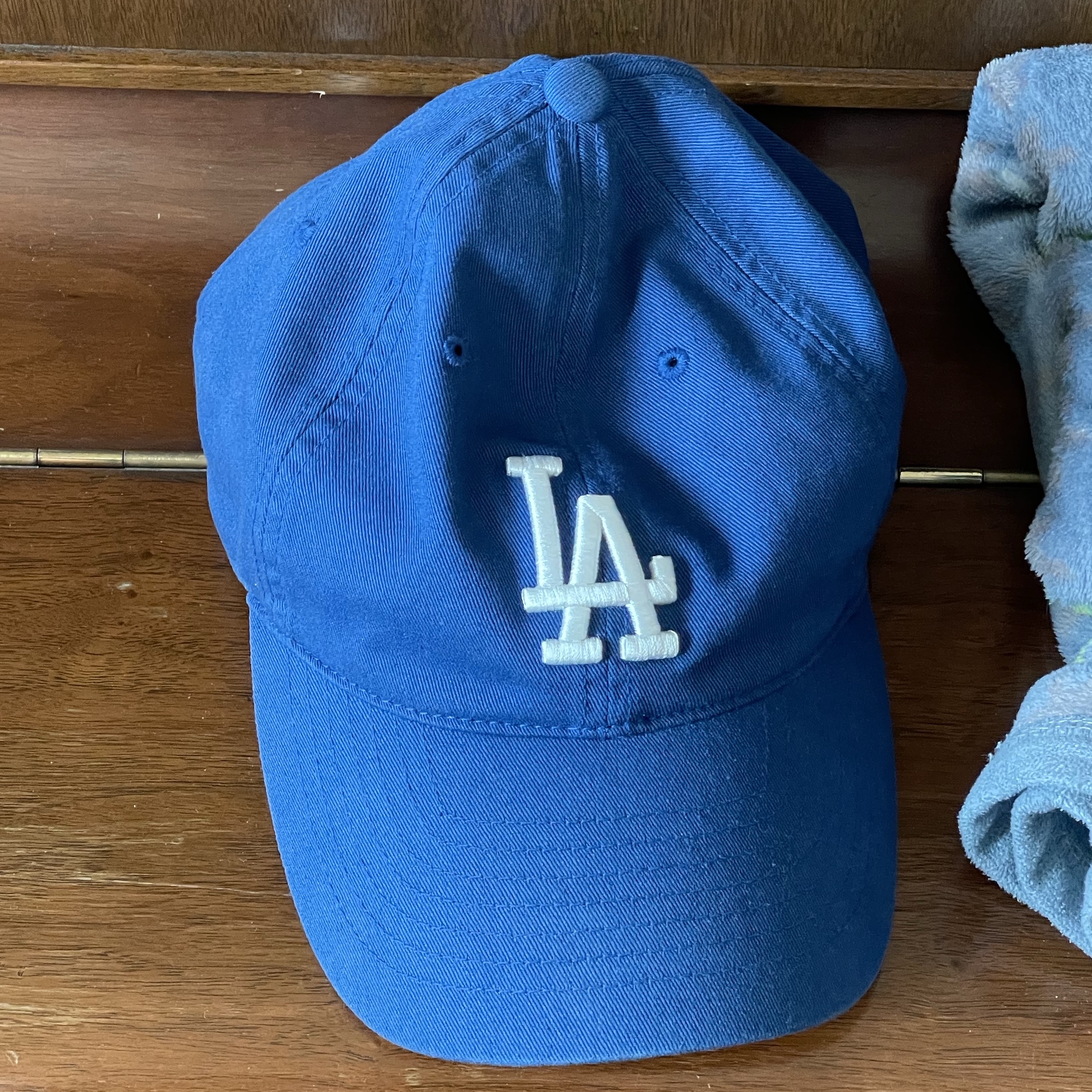 47 Brand LA Dodgers Clean Up Royal 착용 스타일