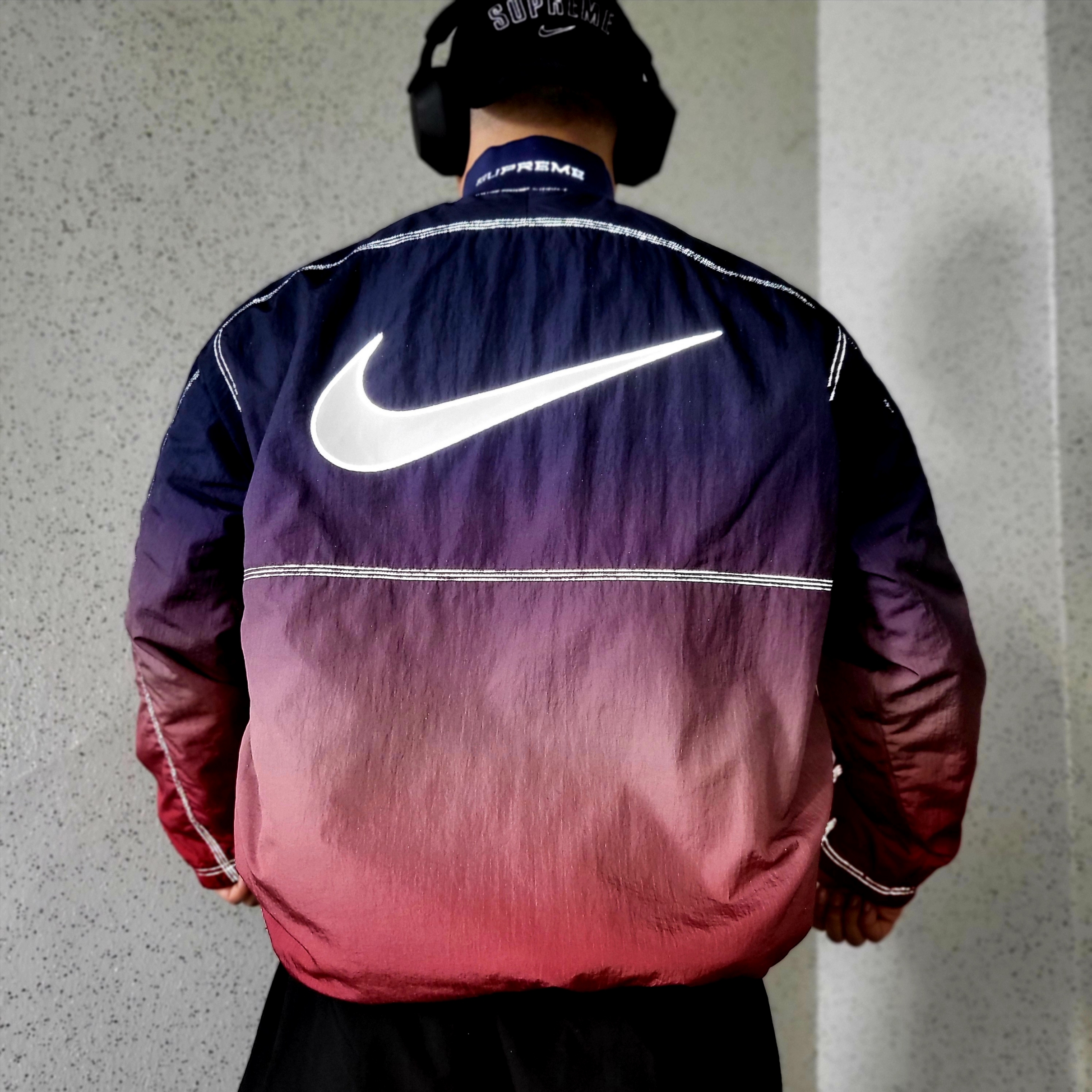 Supreme x Nike Ripstop Pullover Multicolor - 24SS, Supreme x Nike Arc Corduroy 6-Panel Black - 22SS 착용 스타일 - 1