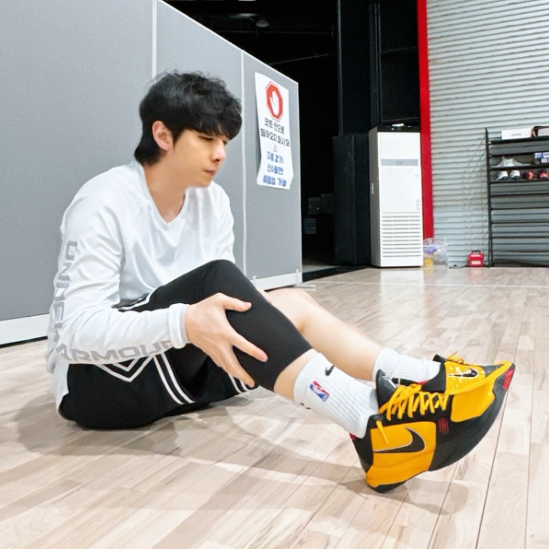 Nike Kobe 5 Protro Bruce Lee 착용 스타일