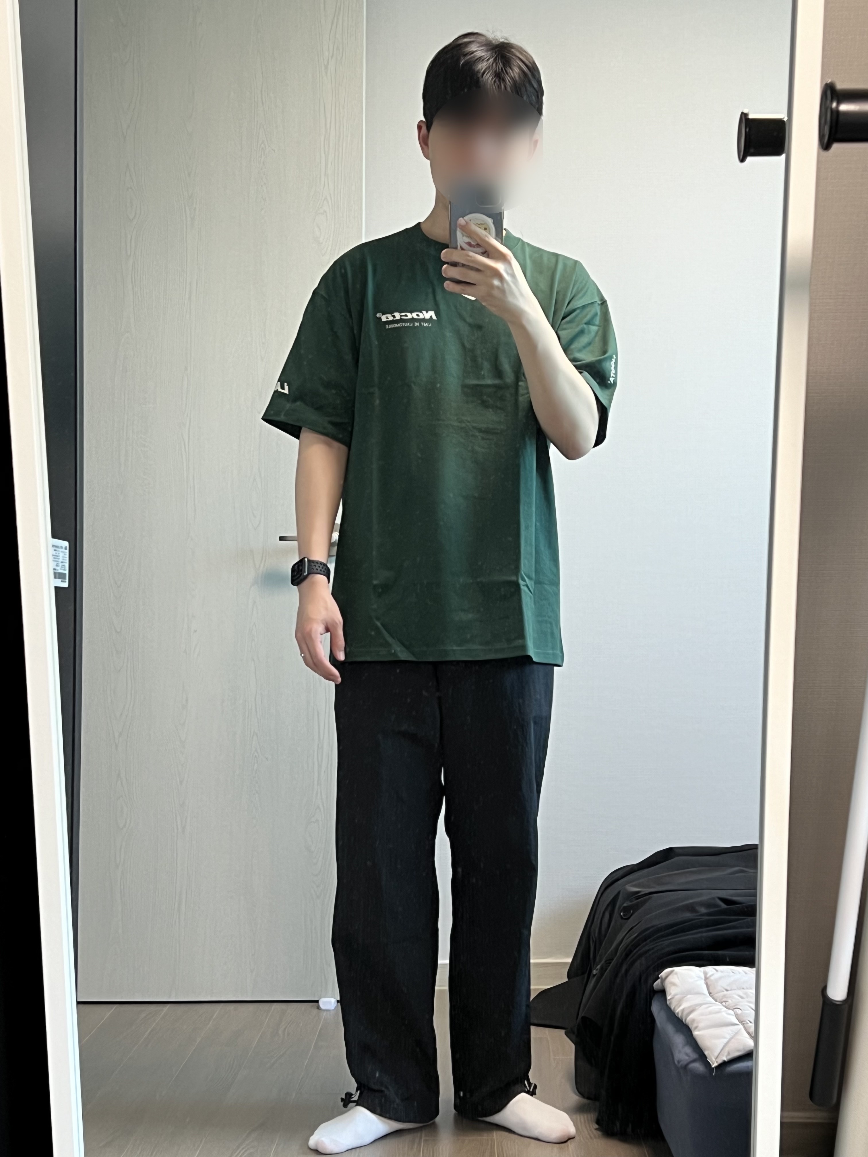 Nike x Drake Nocta x Kar L'Art De L'Automobile Burrow T-Shirt Pro Green (FD2205-397) 착용 스타일 - 2