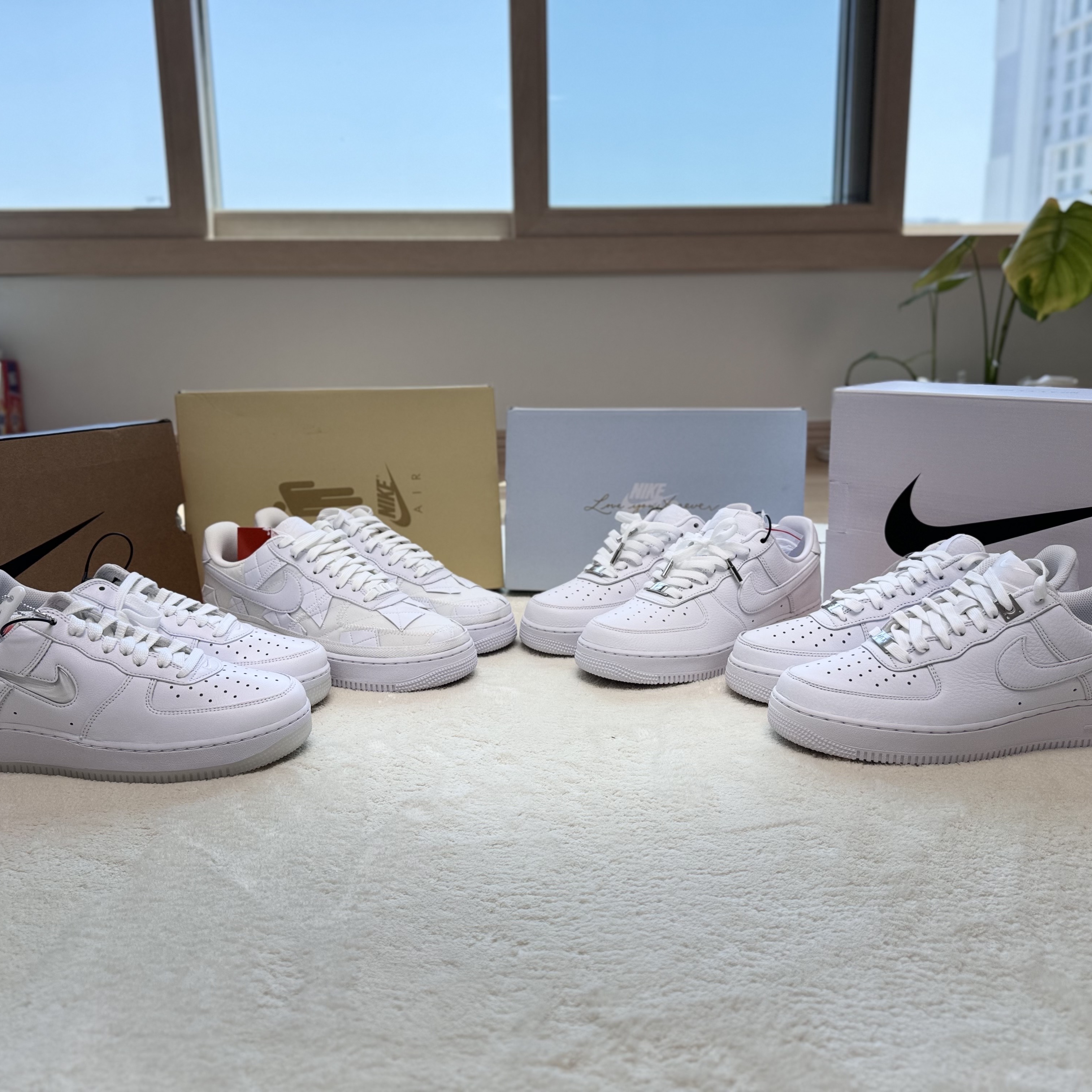 Nike x Drake Nocta Air Force 1 Low SP Certified Lover Boy White 착용 스타일 - 9