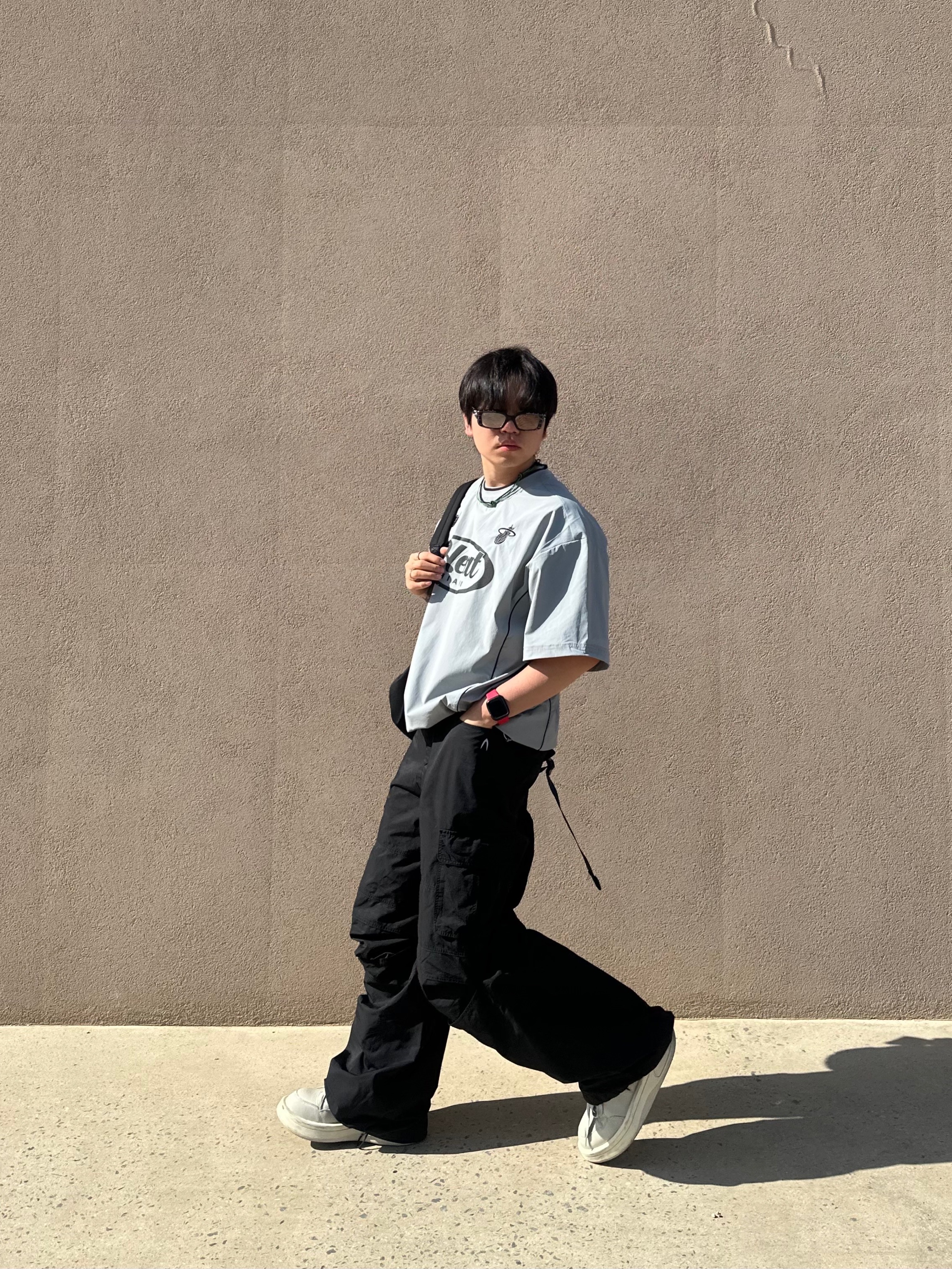 Converse x Drkshdw Turbowpn Pelican 착용 스타일 - 2