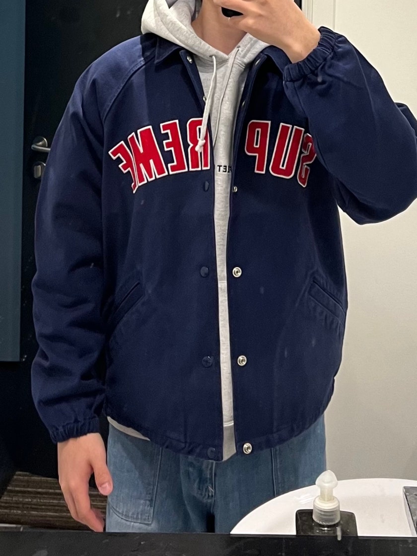 Supreme Arc Denim Coaches Jacket 　Lサイズ Arc Denim Coaches Jacket – Supreme