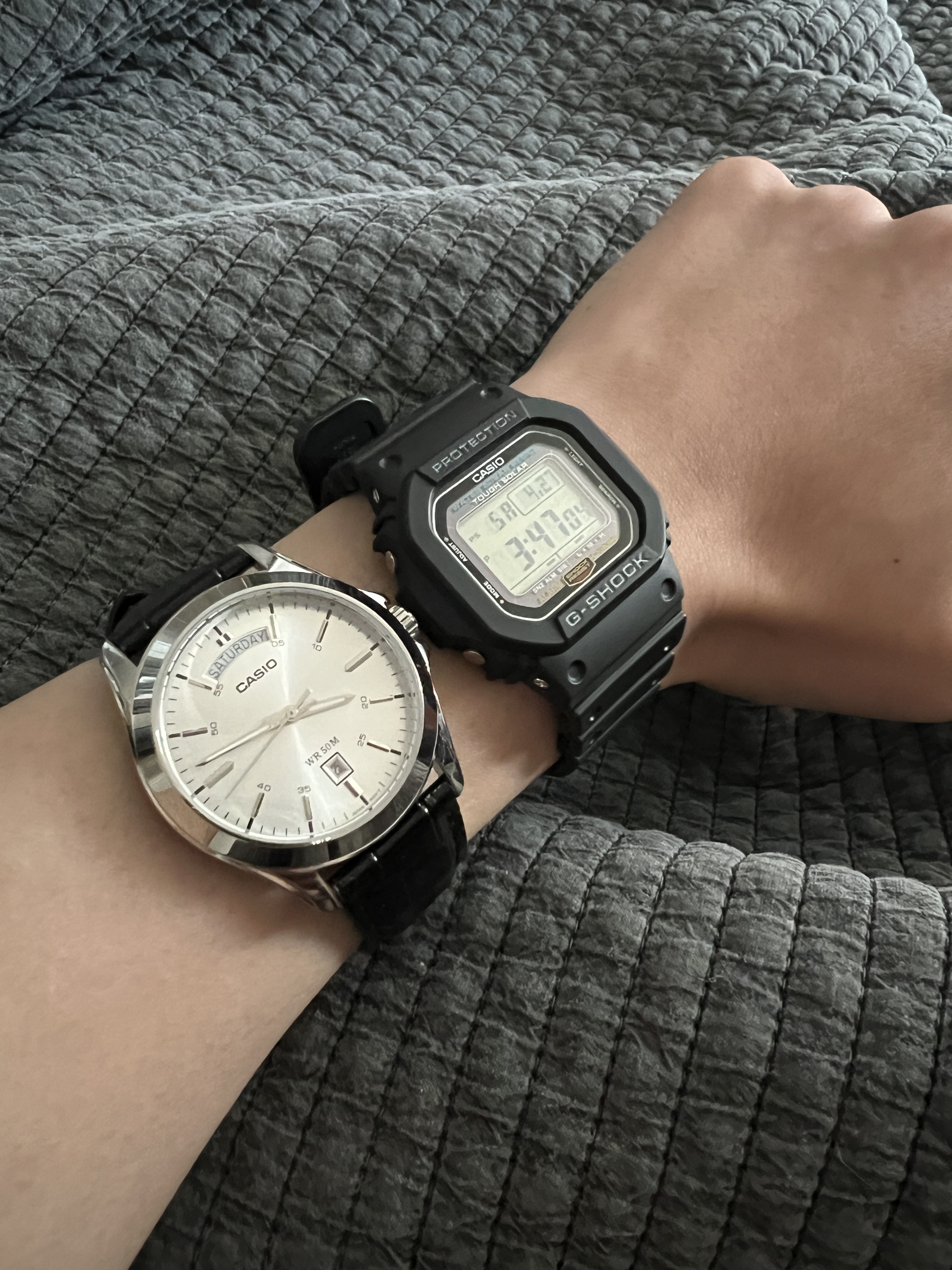 Casio MTP-1370L-7AVDF 착용 스타일