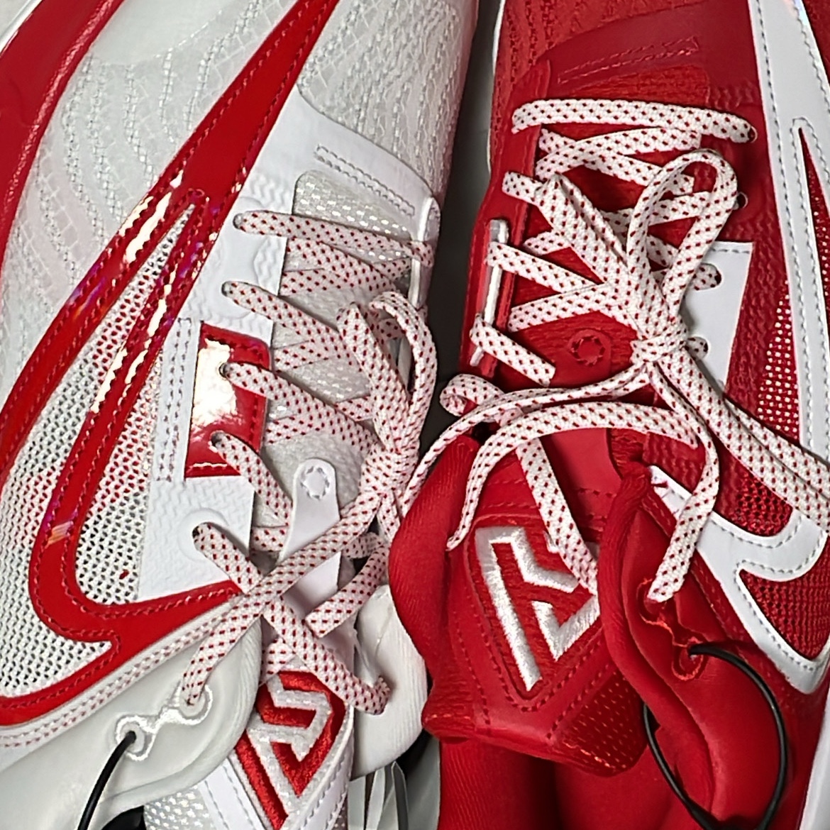 Nike Giannis Immortality 3 ASW EP University Red White 착용 스타일 - 2
