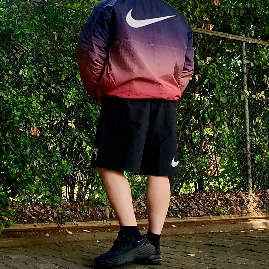 Supreme x Nike Ripstop Pullover Multicolor - 24SS, Supreme x Nike Arc Corduroy 6-Panel Black - 22SS 착용 스타일 - 3