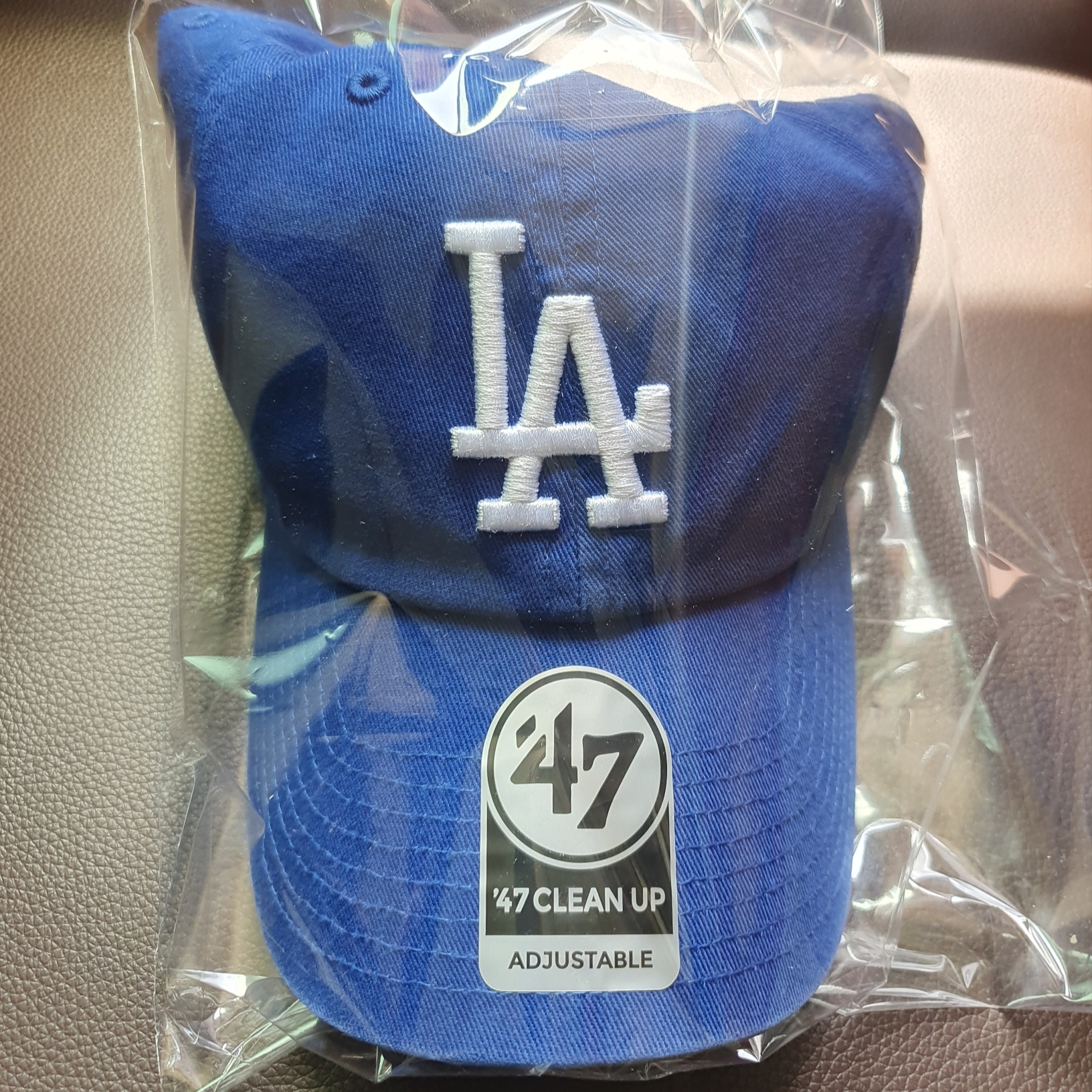 47 Brand LA Dodgers Clean Up Royal 착용 스타일
