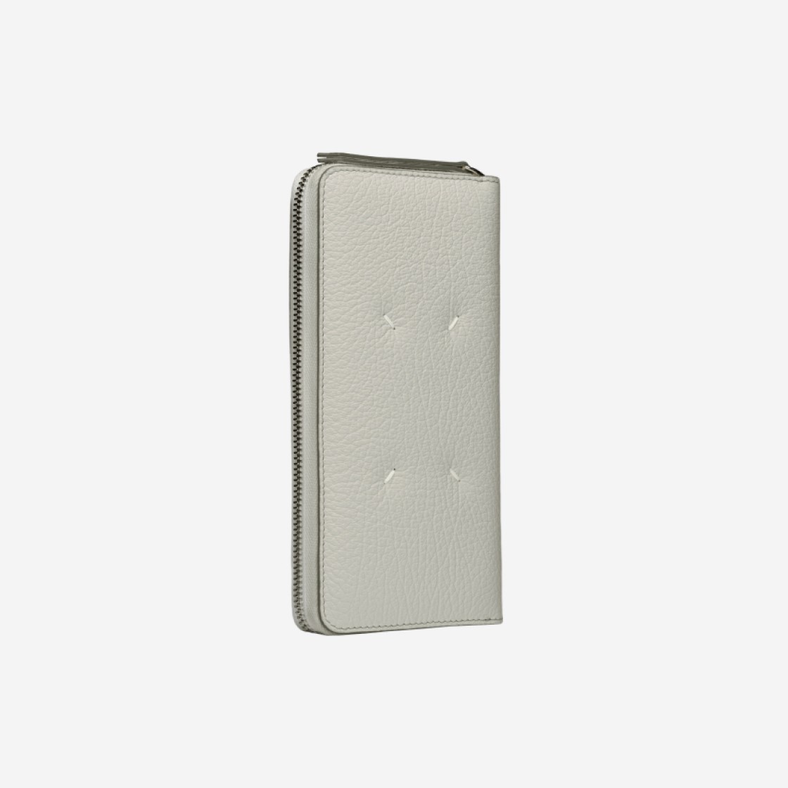 Maison Margiela Four Stitches Zip-Around Wallet Gray 상세 이미지 1