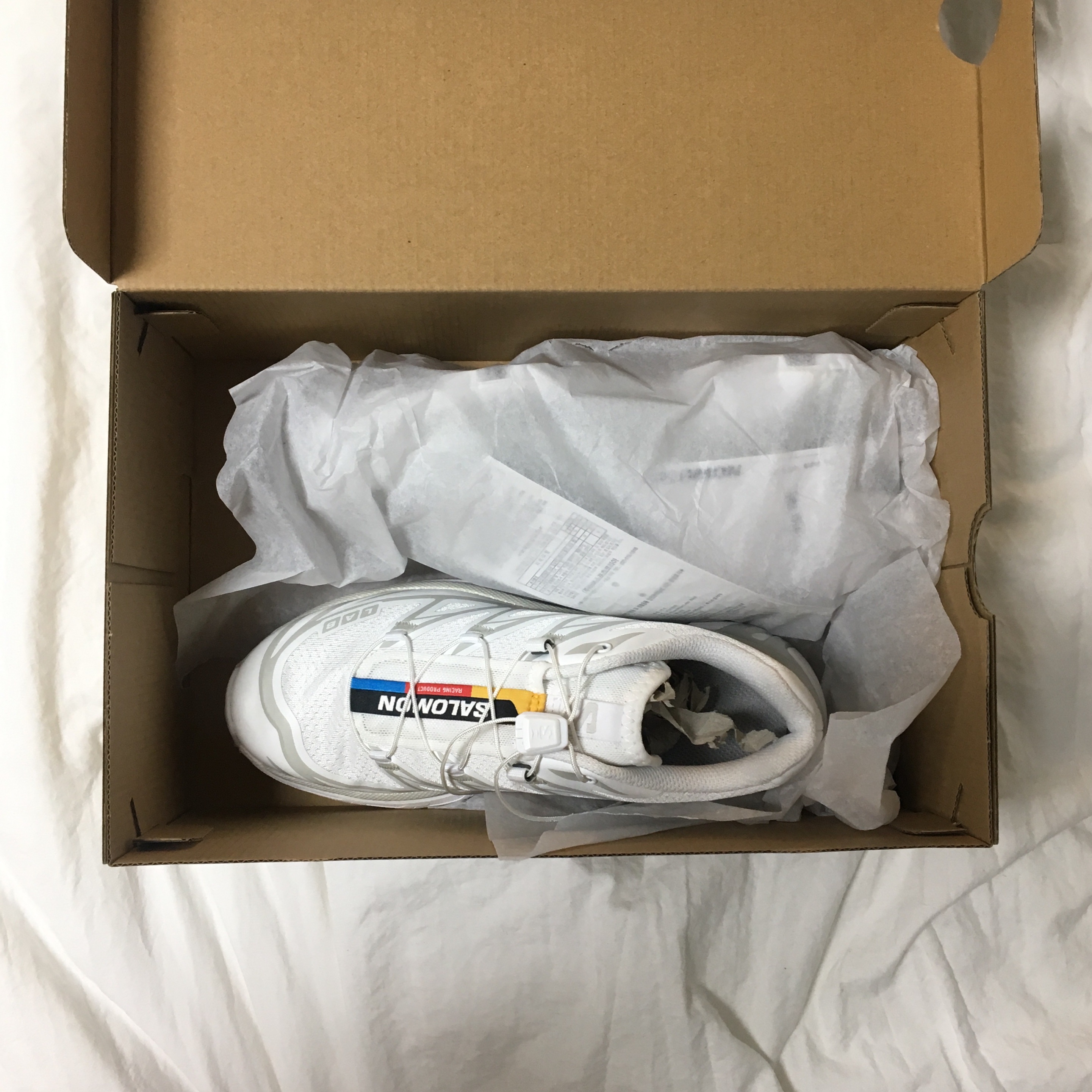 Salomon XT-6 ADV White 착용 스타일