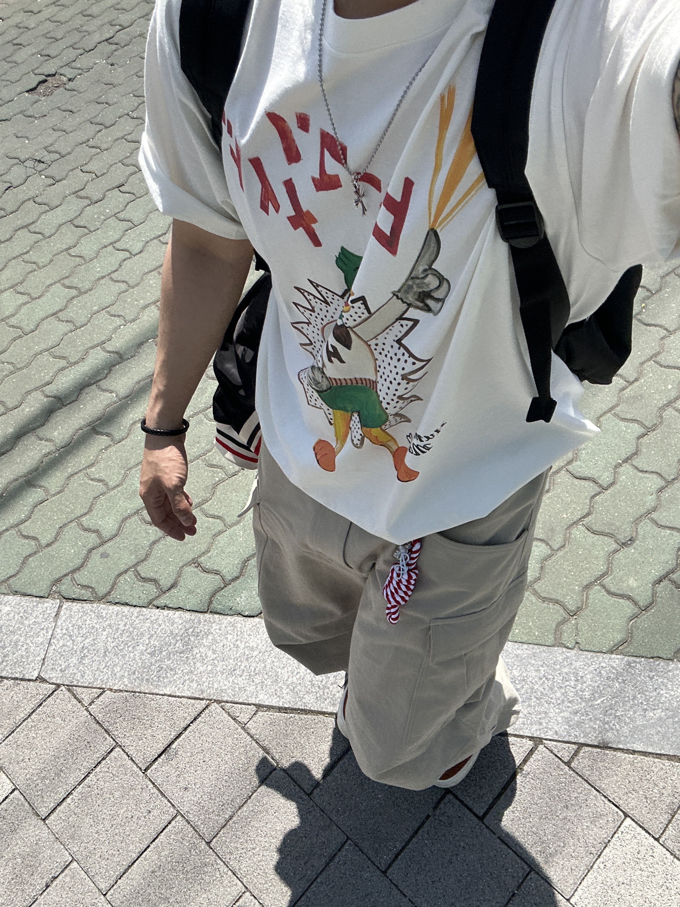 Human Made Keiko Sootome T-Shirt #13 White 착용 스타일