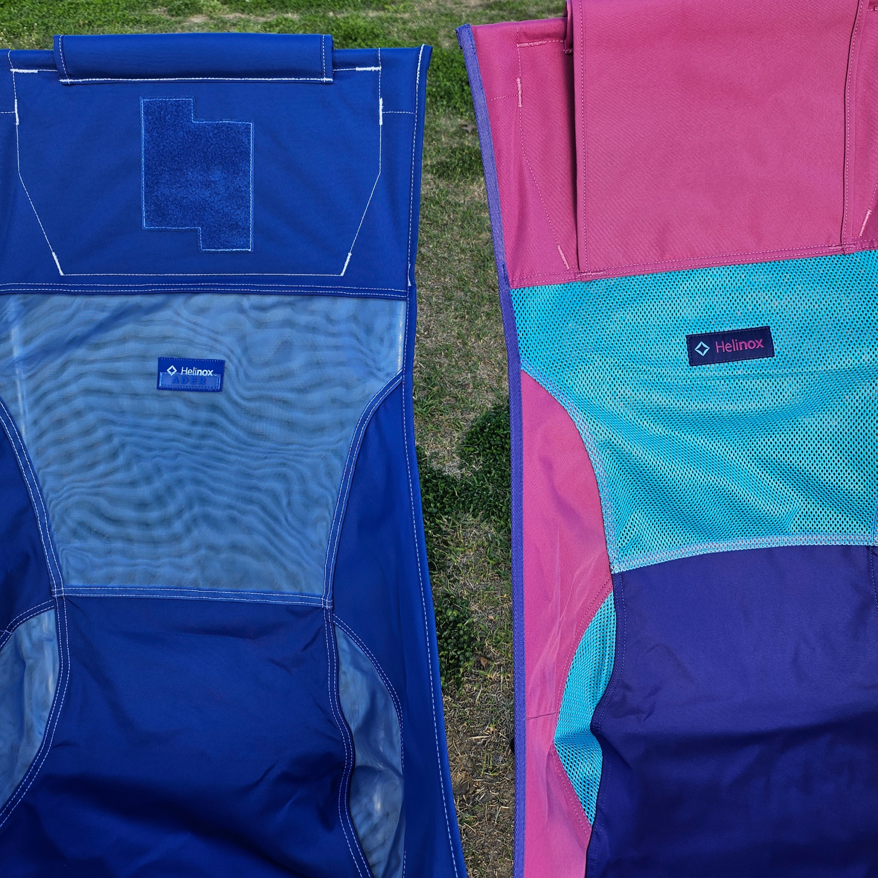 Helinox Sunset Chair Blackout Edition - Renewal Ver., Helinox x Ader Error Sunset Chair 착용 스타일