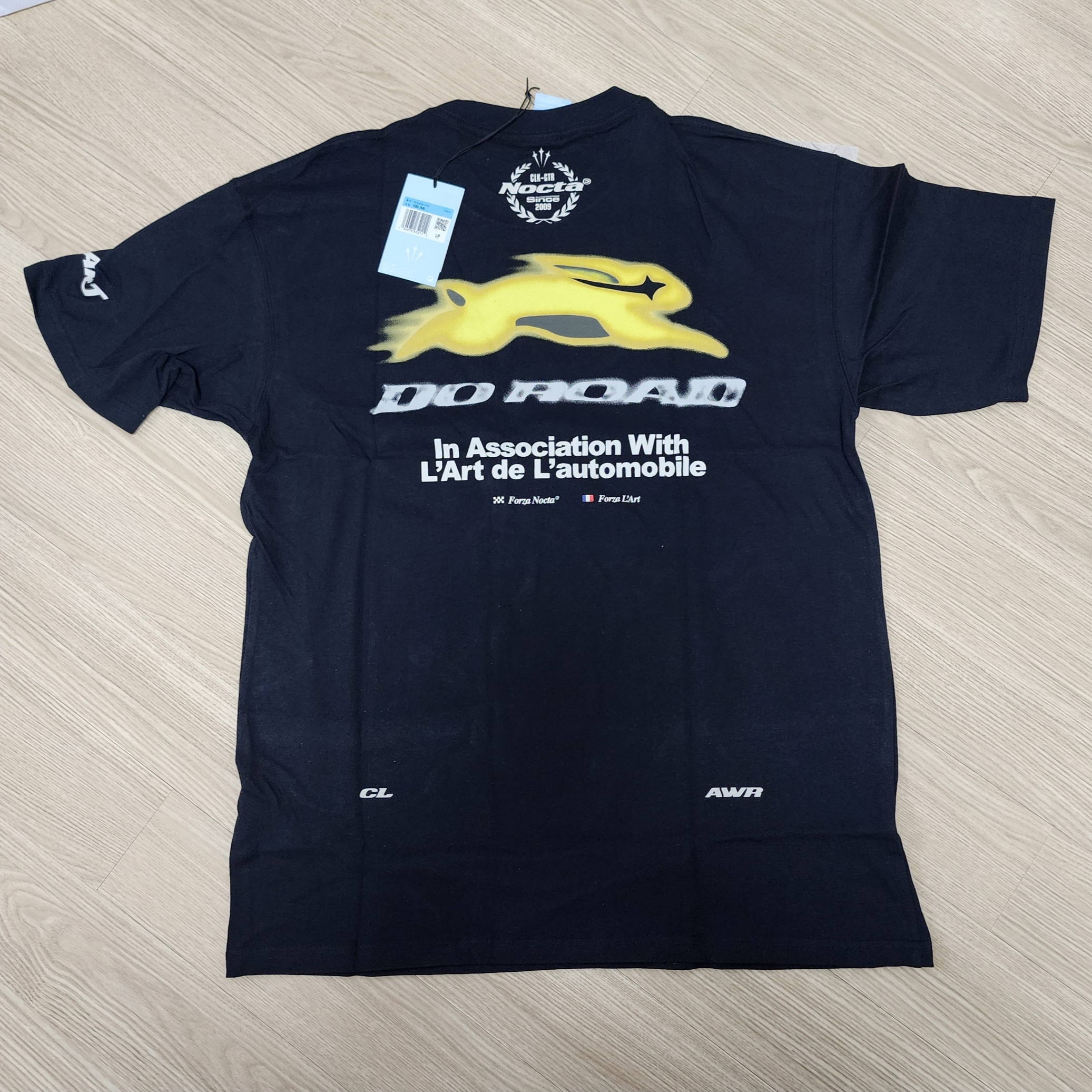 Nike x Drake Nocta x Kar L'Art De L'Automobile Burrow T-Shirt Black (FD2205-010) 착용 스타일