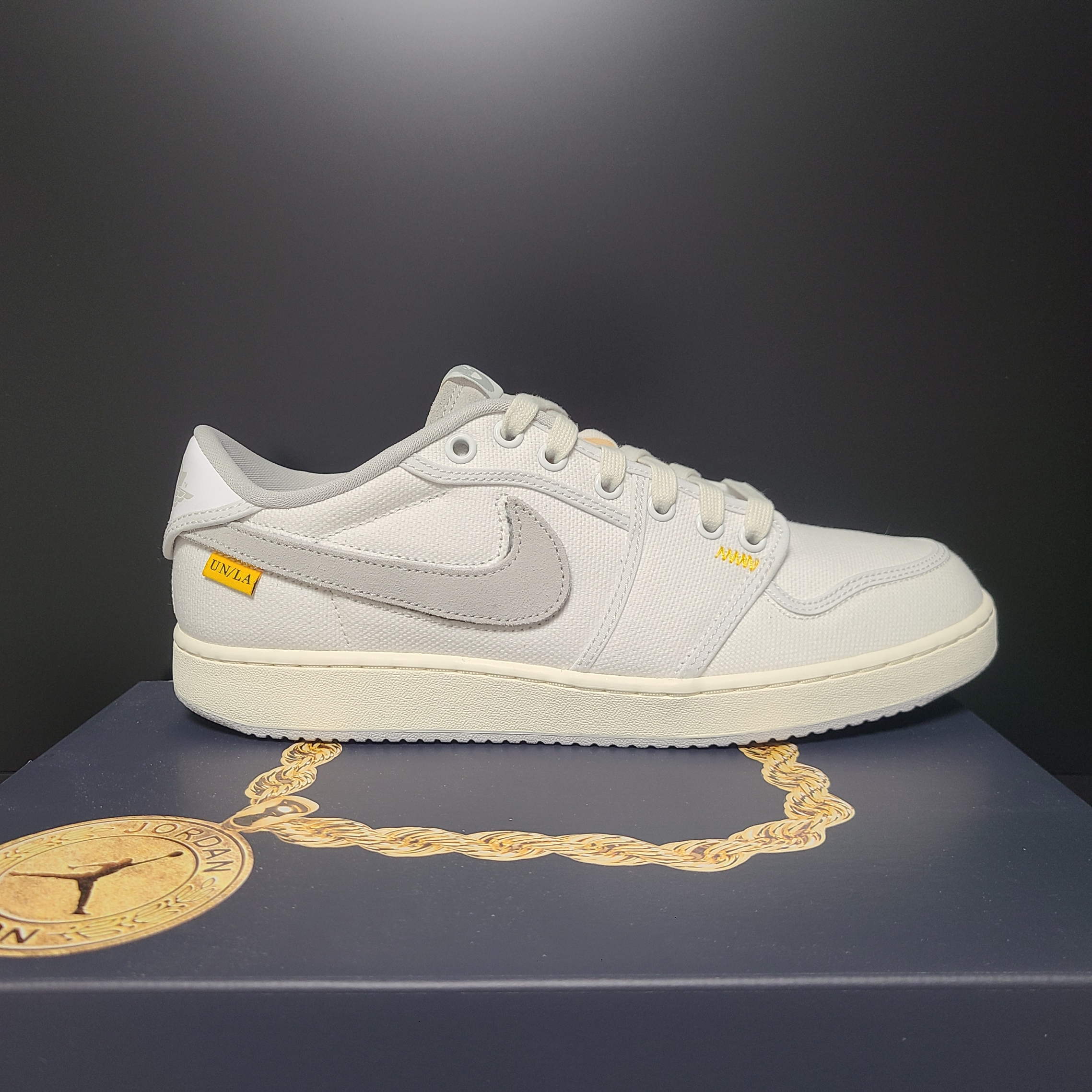 Jordan 1 x Union KO Low White 착용 스타일 - 3