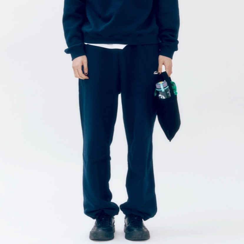 Emis Mini Cotton Eco Bag Black 착용 스타일 - 1