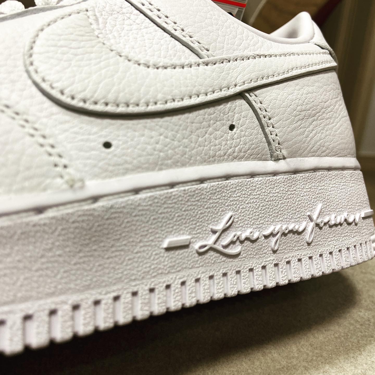 Nike x Drake Nocta Air Force 1 Low SP Certified Lover Boy White 착용 스타일 - 1