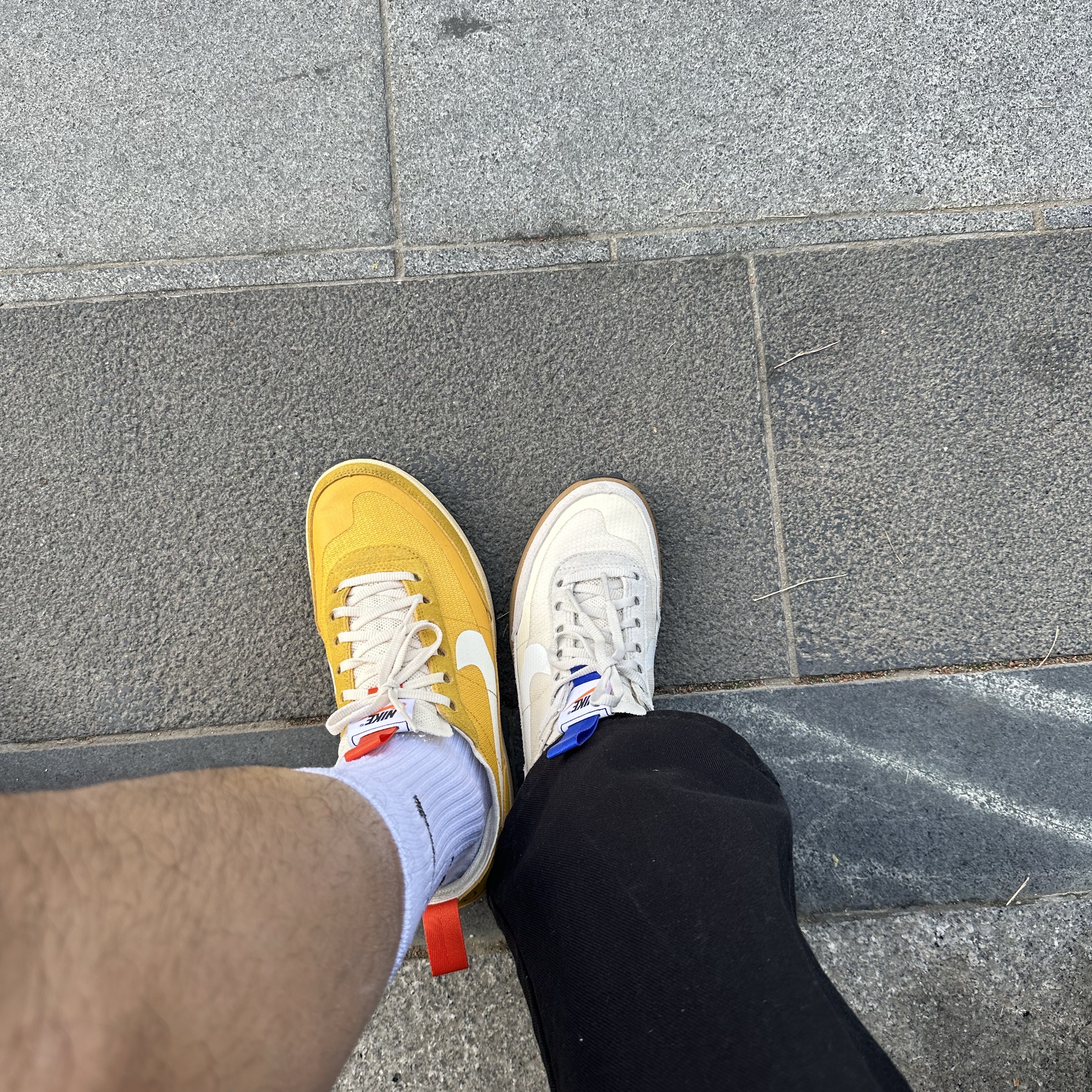 Nike x Tom Sachs General Purpose Shoe Light Cream 착용 스타일