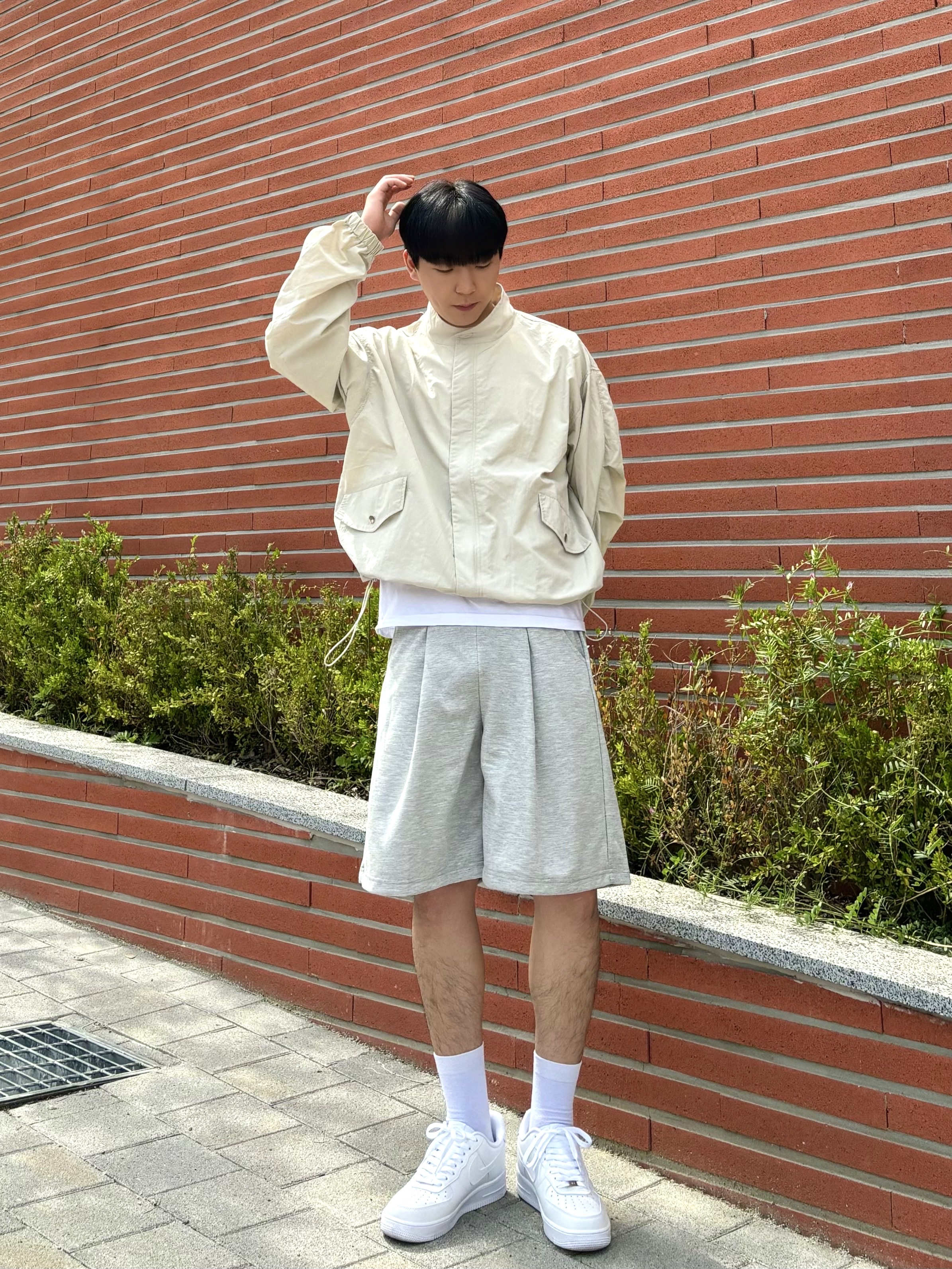 Nike Air Force 1 '07 Low White 착용 스타일 - 2
