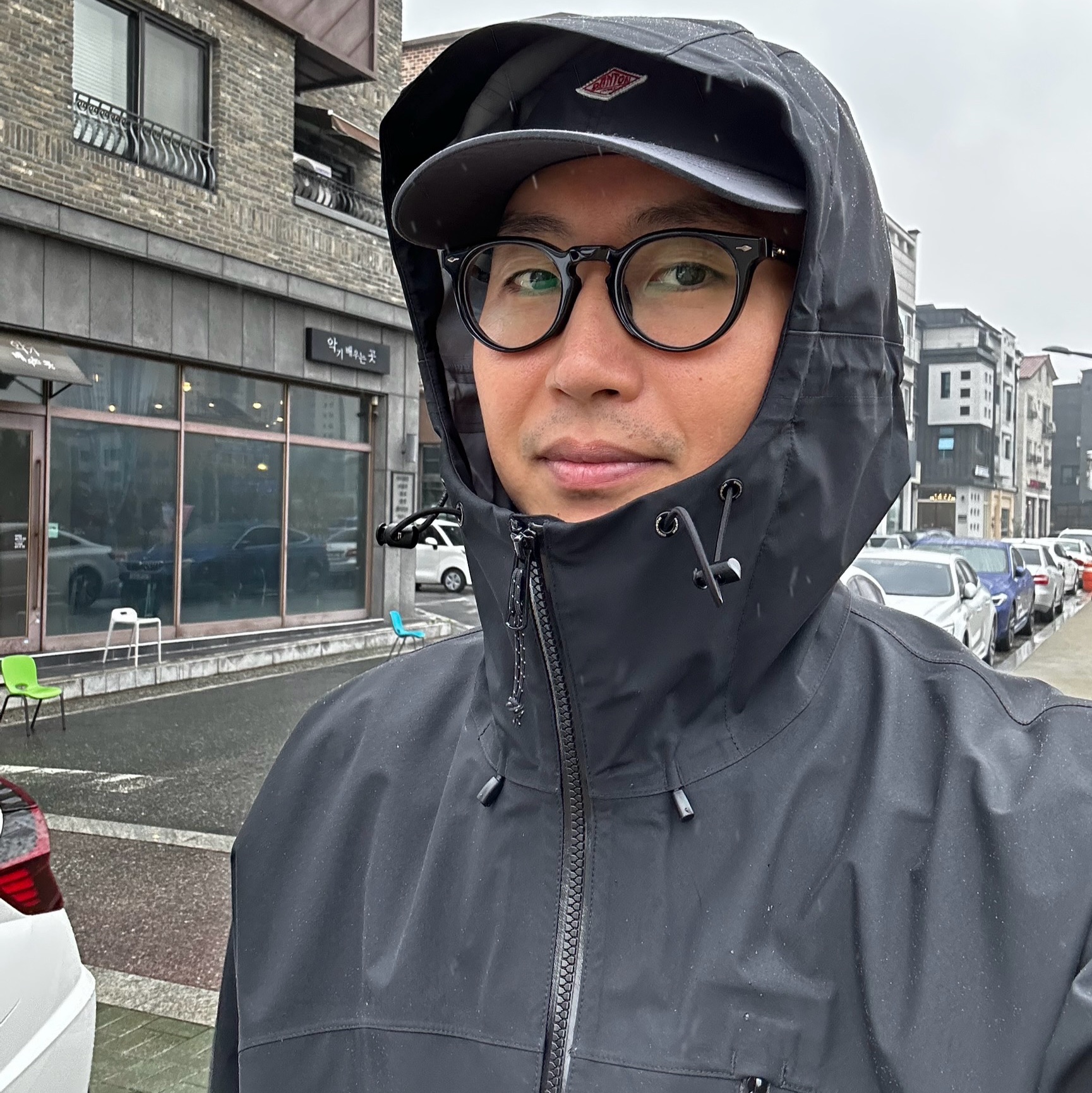 Jacques Marie Mage Sheridan 46 Clear Lenses Eclipse 착용 스타일