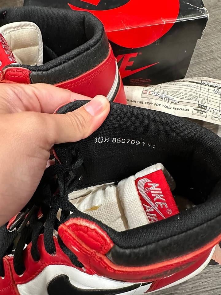 Jordan 1 OG Chicago 1985 착용 스타일 - 2