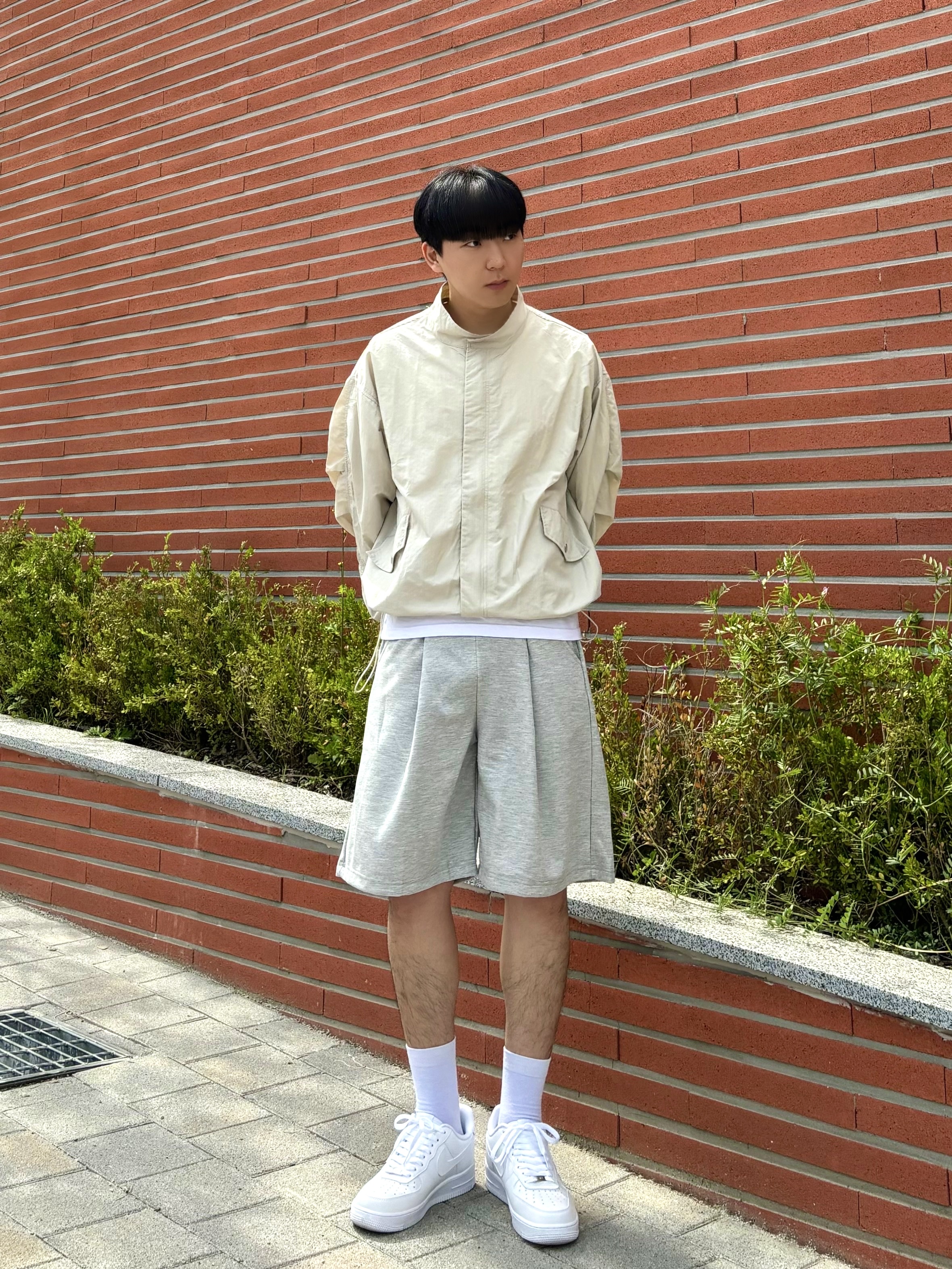 Nike Air Force 1 '07 Low White 착용 스타일 - 3
