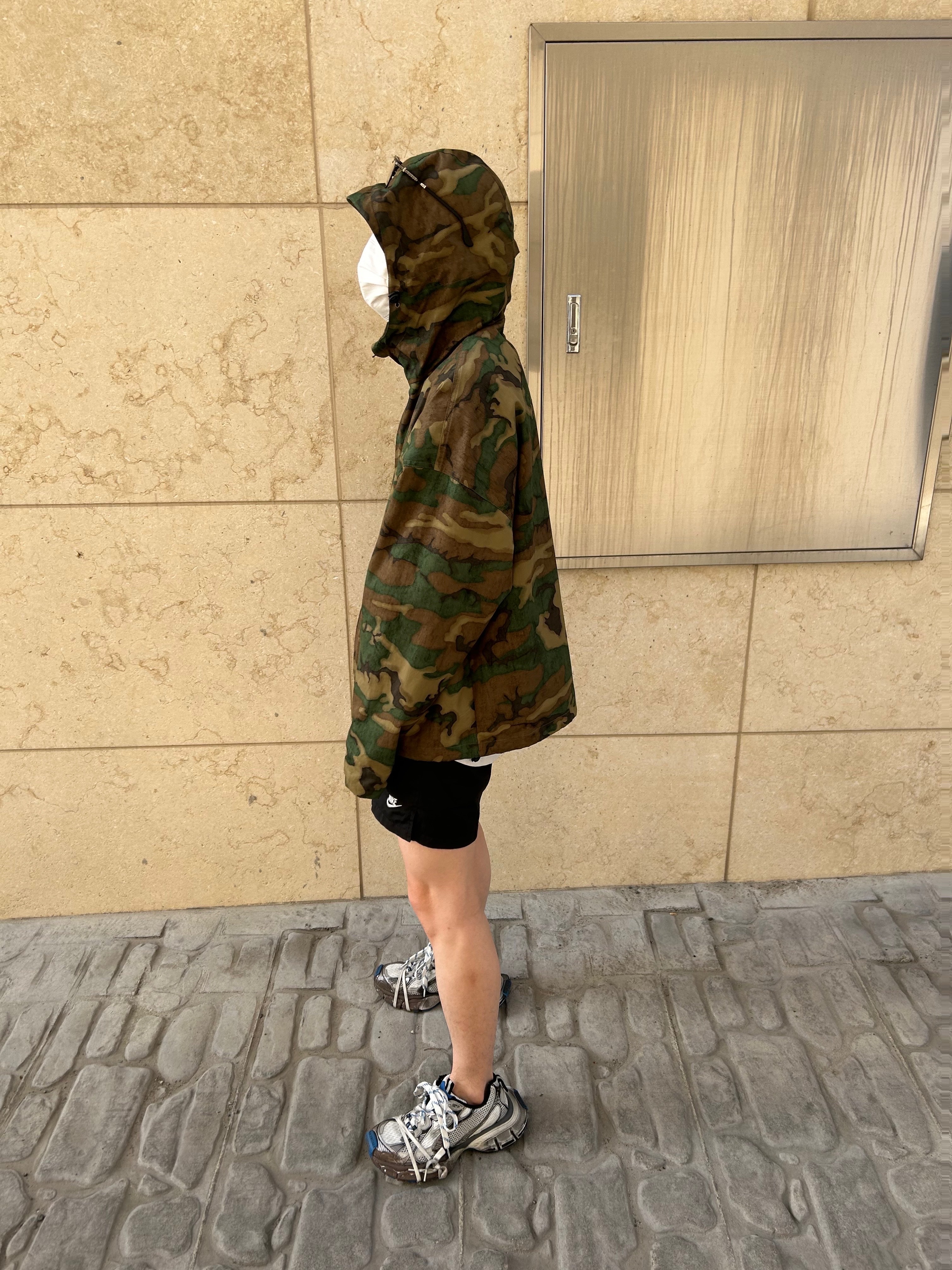 Nonnod Zip Jacket Camo, Balenciaga 3XL Sneakers Worn Out Grey White Blue 착용 스타일 - 1