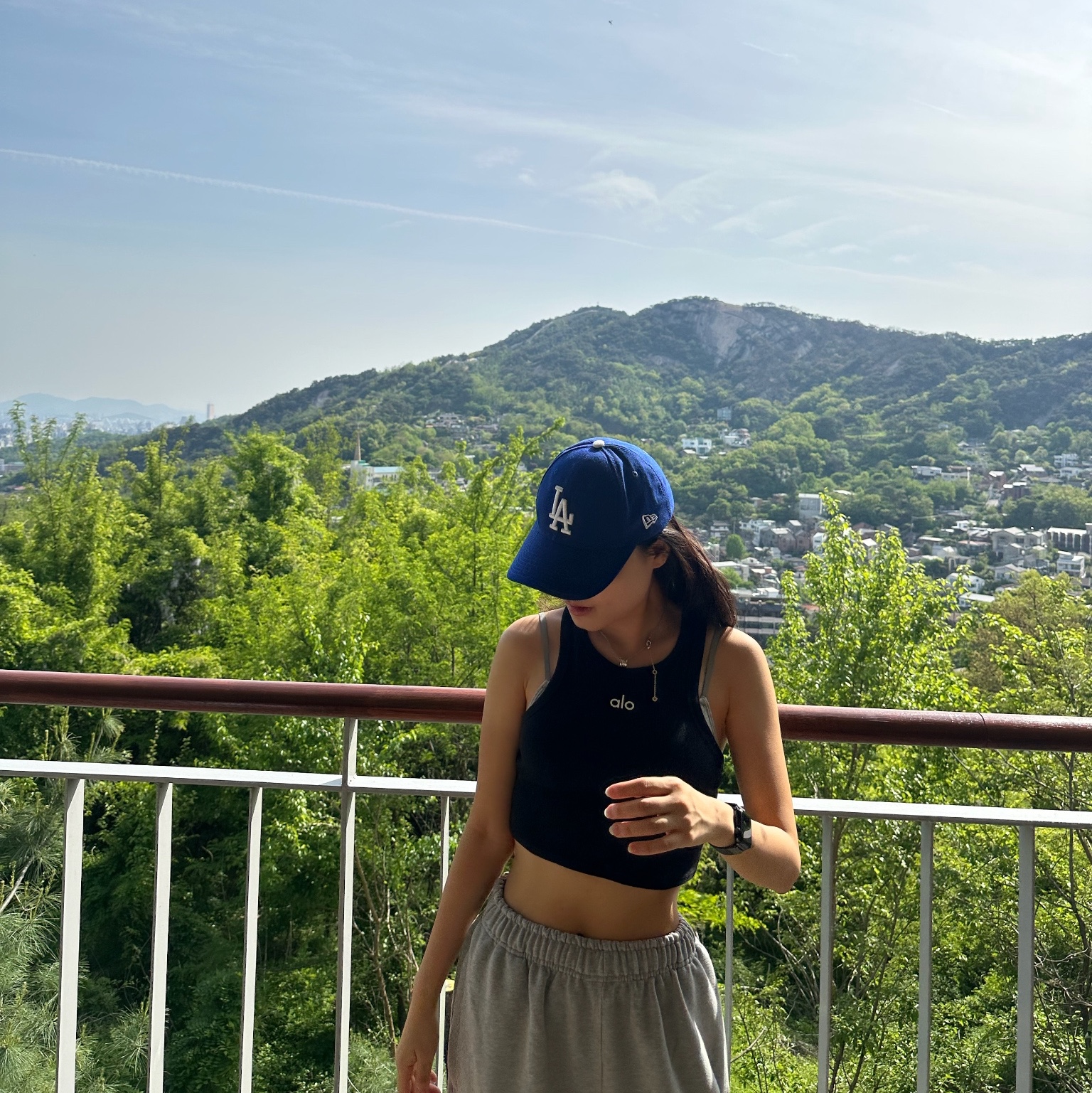 (W) Alo Yoga Aspire Tank Black White, 47 Brand LA Dodgers Clean Up Royal 착용 스타일