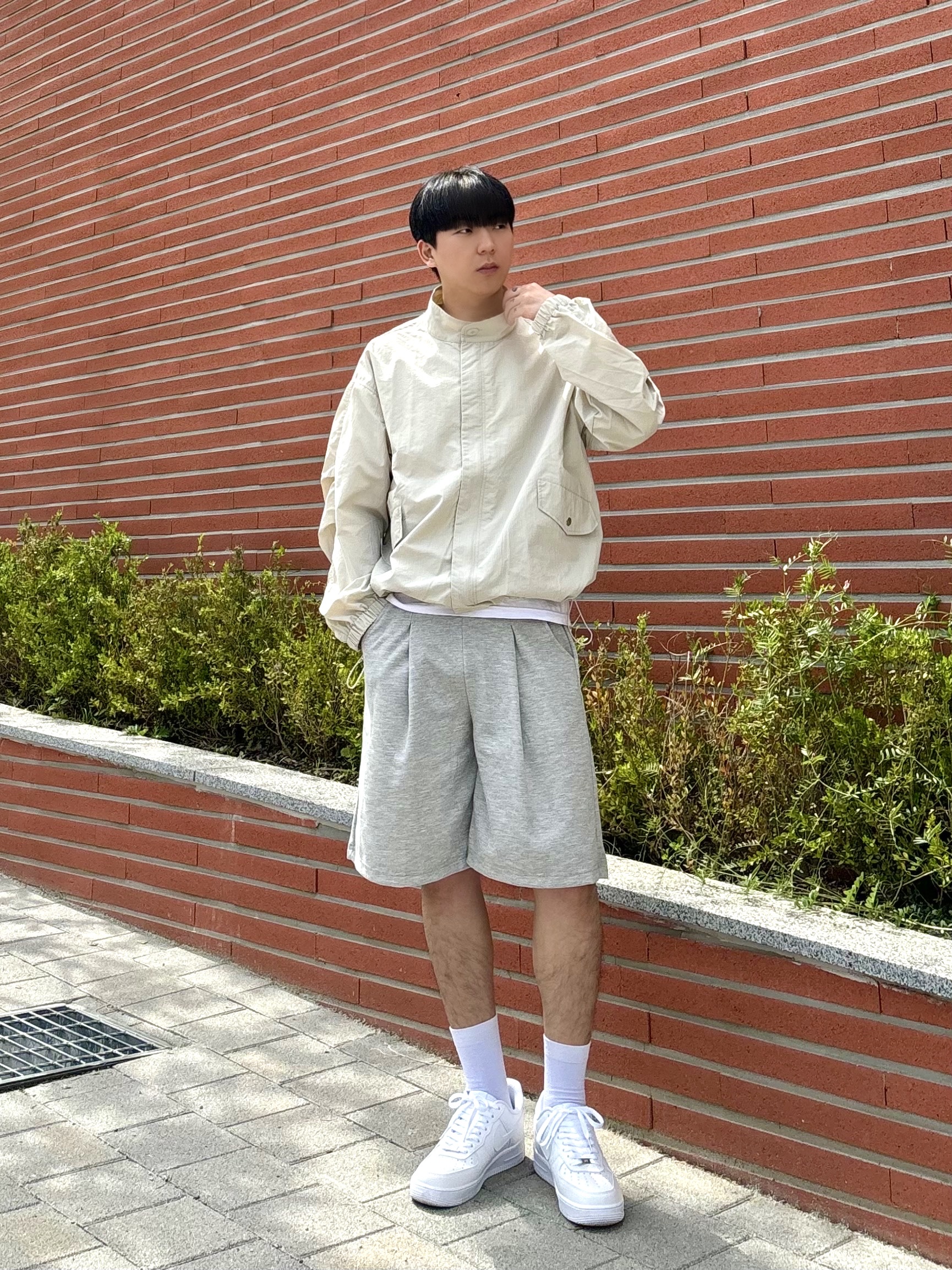 Nike Air Force 1 '07 Low White 착용 스타일 - 1