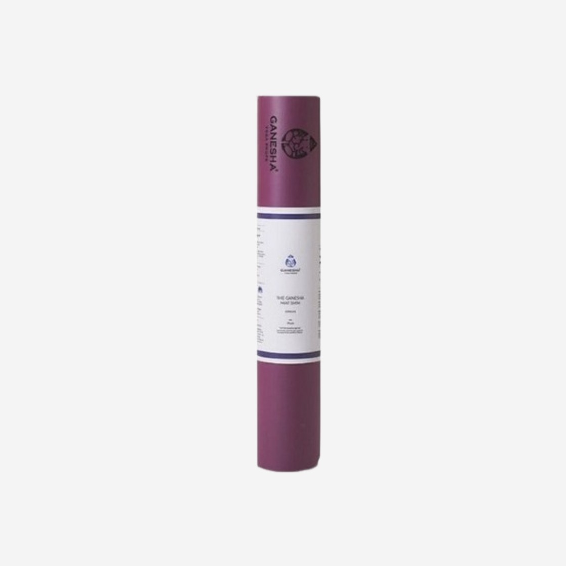 Ganesha Yoga Props Yoga Mat Origin 5mm Plum 상세 이미지 1