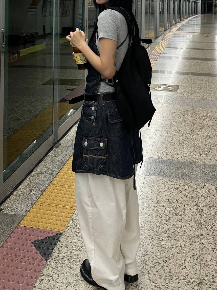 Dr. Martens 1461 Bex Black 착용 스타일