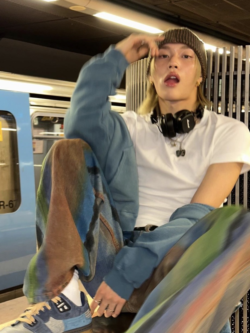 Eckhaus Latta Straight Leg Jean Rope 착용 스타일 - 2
