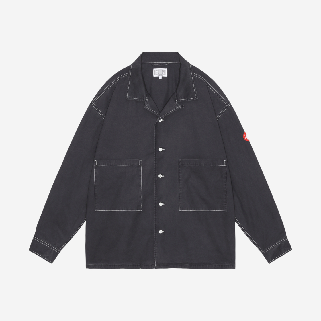 トップス CAVEMPT 24ss WASHED OPEN SHIRT CAVEMPT 24ss WASHED OPEN SHIRT（COTTON LPOC OPEN SHIRT