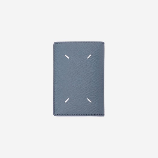 Maison Margiela Four Stitches Card Holder Blue