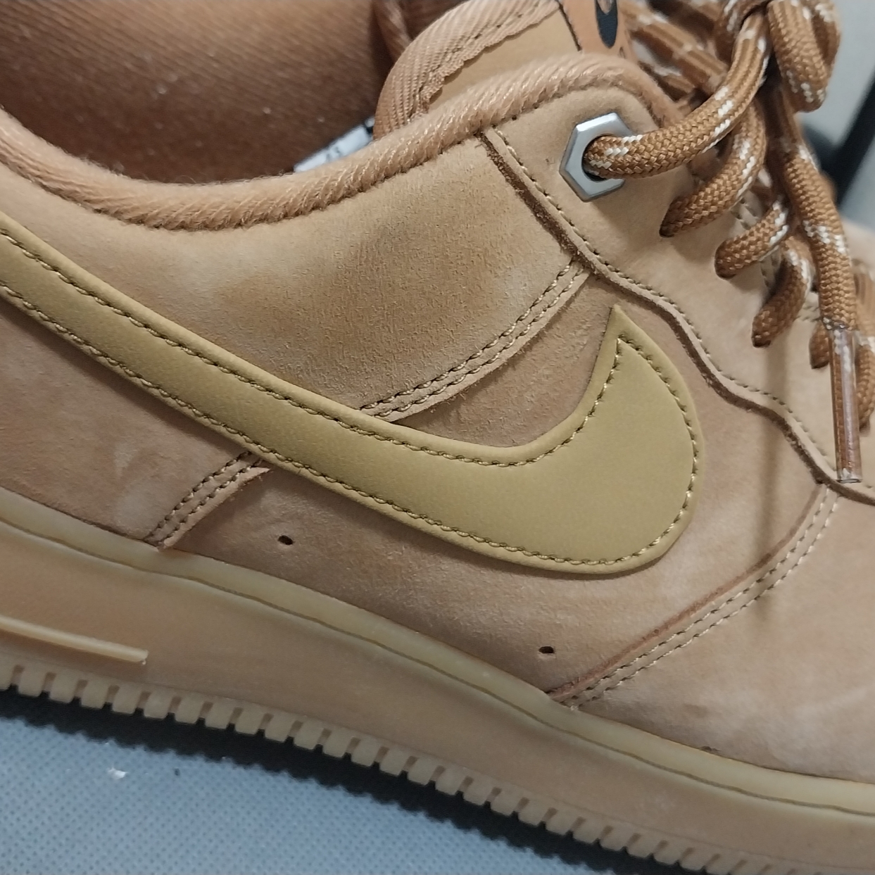 Nike Air Force 1 '07 WB Flax 착용 스타일 - 2