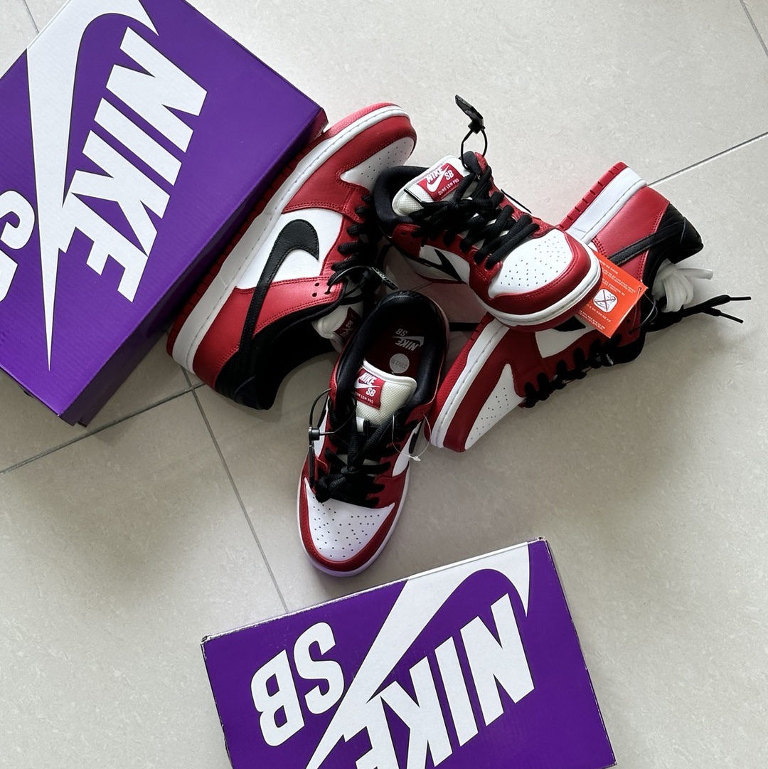 Nike SB Dunk Low Pro Chicago 착용 스타일