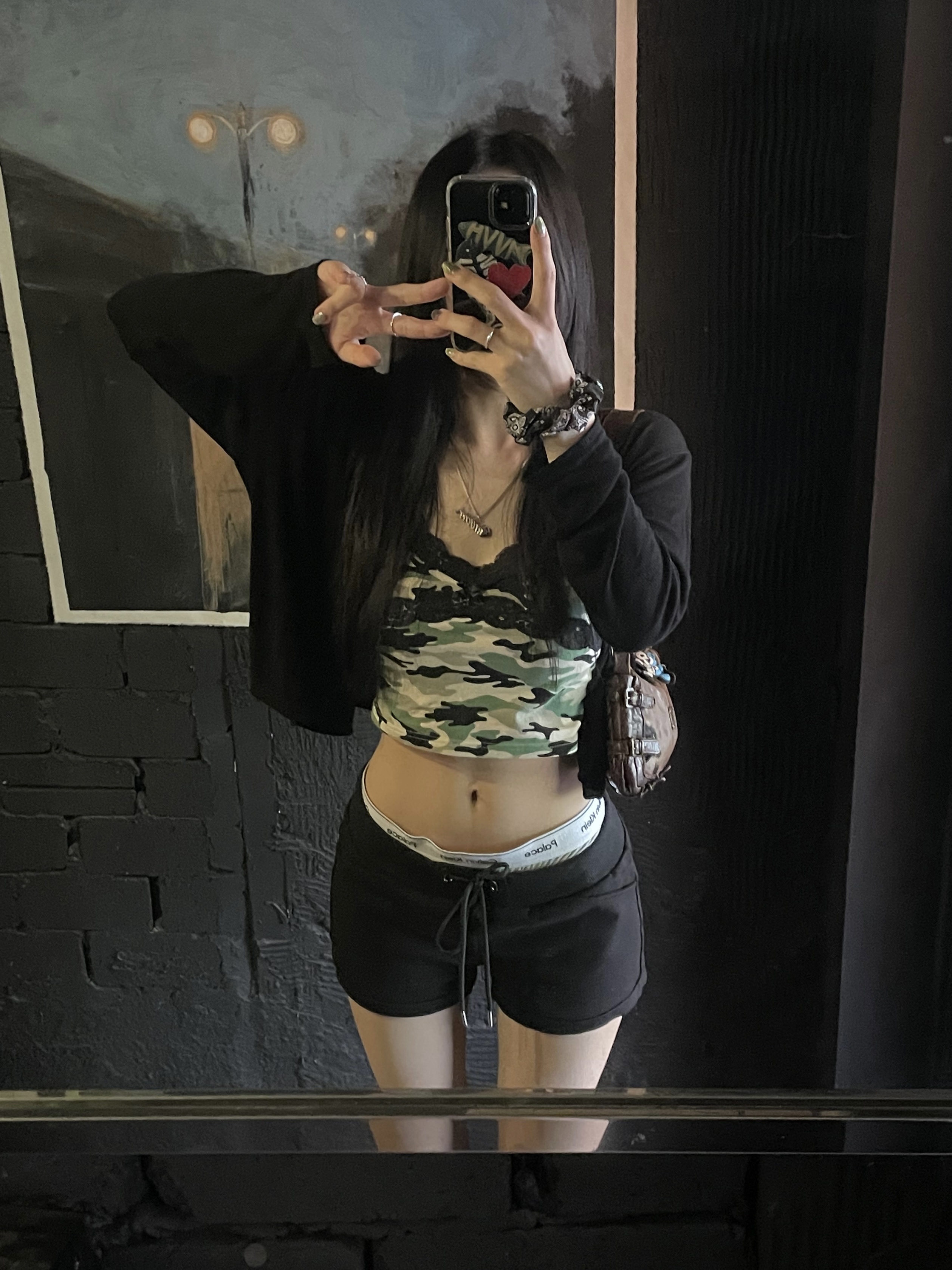 (W) Palace x CK1 Bikini Light Grey Heather - 22SS 착용 스타일