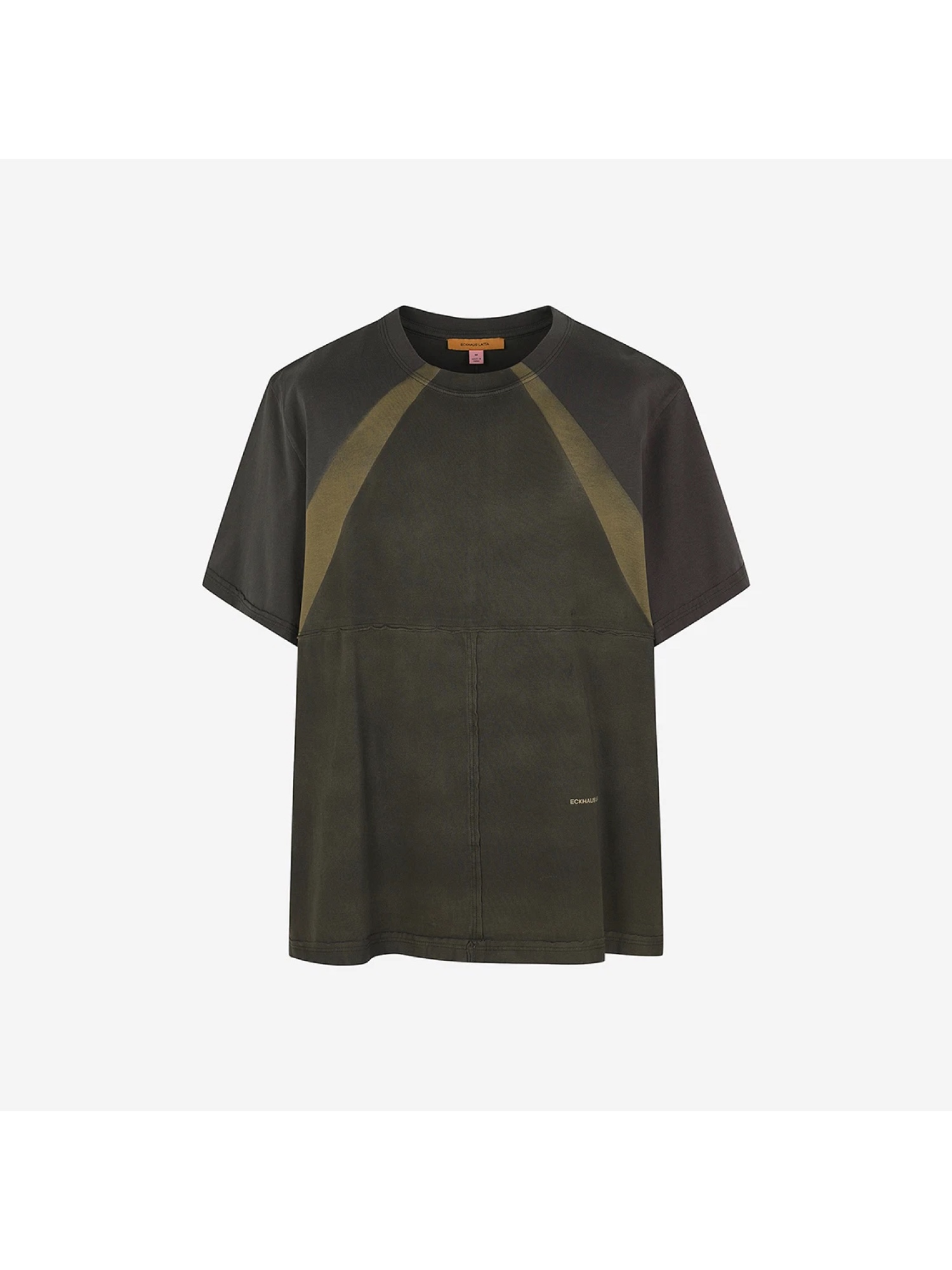 Eckhaus Latta Lapped Tee Caps, Eckhaus Latta Lapped Long Sleeve Inky 착용 스타일 - 9