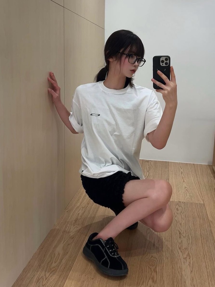 Opening Project Small Logo T-Shirts 3Pack, Opening Project Small Logo T Shirt White 착용 스타일