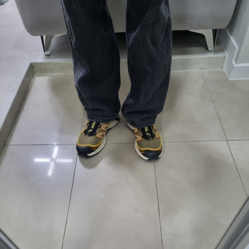 Salomon XT-6 Expanse Cathay Spice 착용 스타일