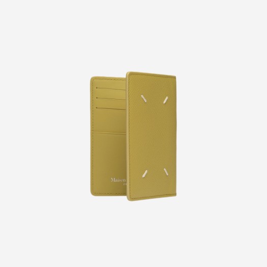 Maison Margiela Four Stitches Card Holder Linden Green