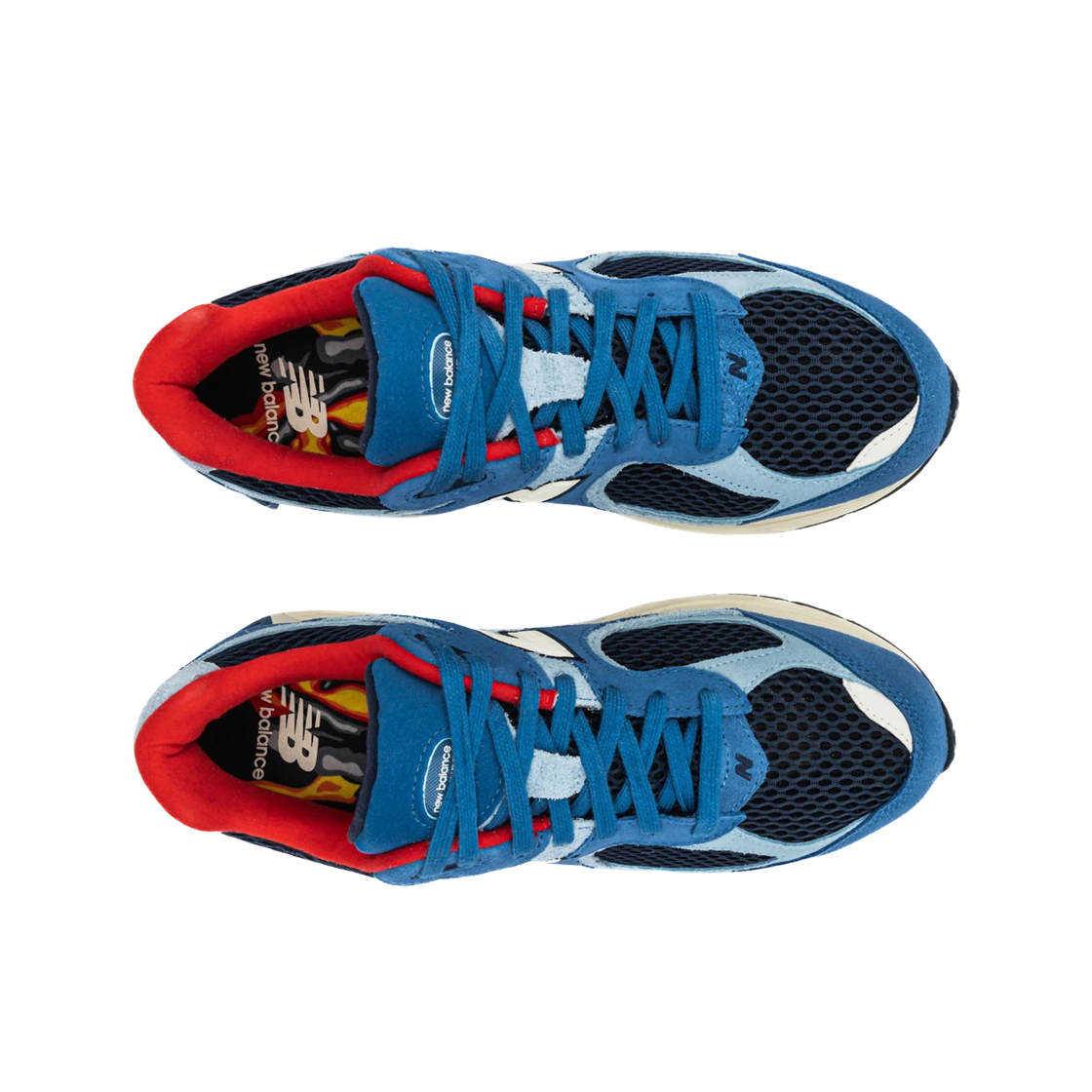 뉴발란스 x 슈 팔라스 2002R 볼캐닉 락스 블루 레드(New Balance x Shoe Palace 2002R Volcanic Rocks Blue Red) - 2